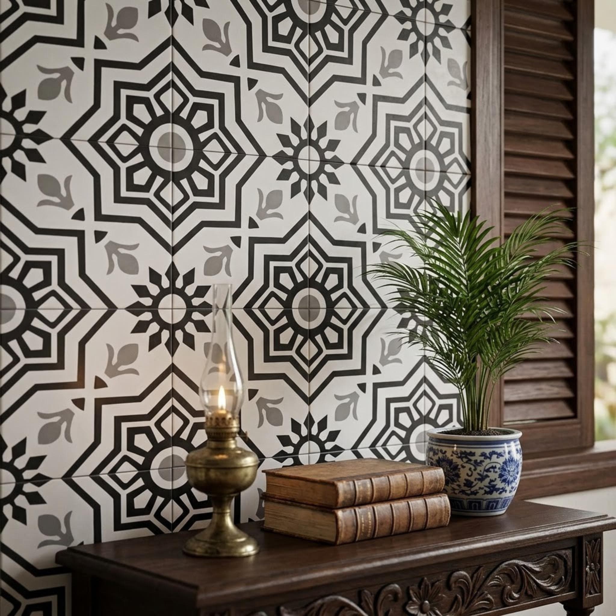 Gạch ốp lát Trung Quốc TPHTiles Hoa văn / Họa tiết DC208