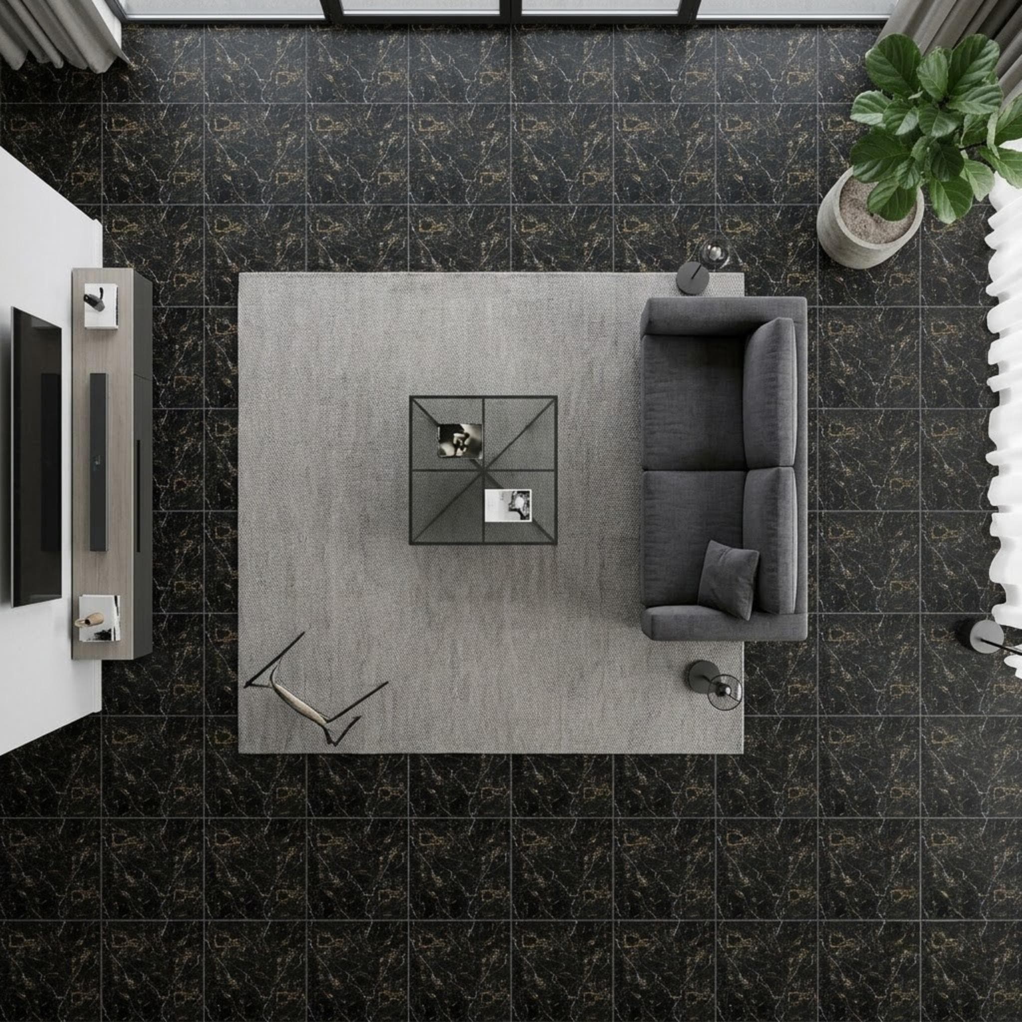 Gạch ốp lát Trung Quốc AT-Ceramic Vân đá W1889