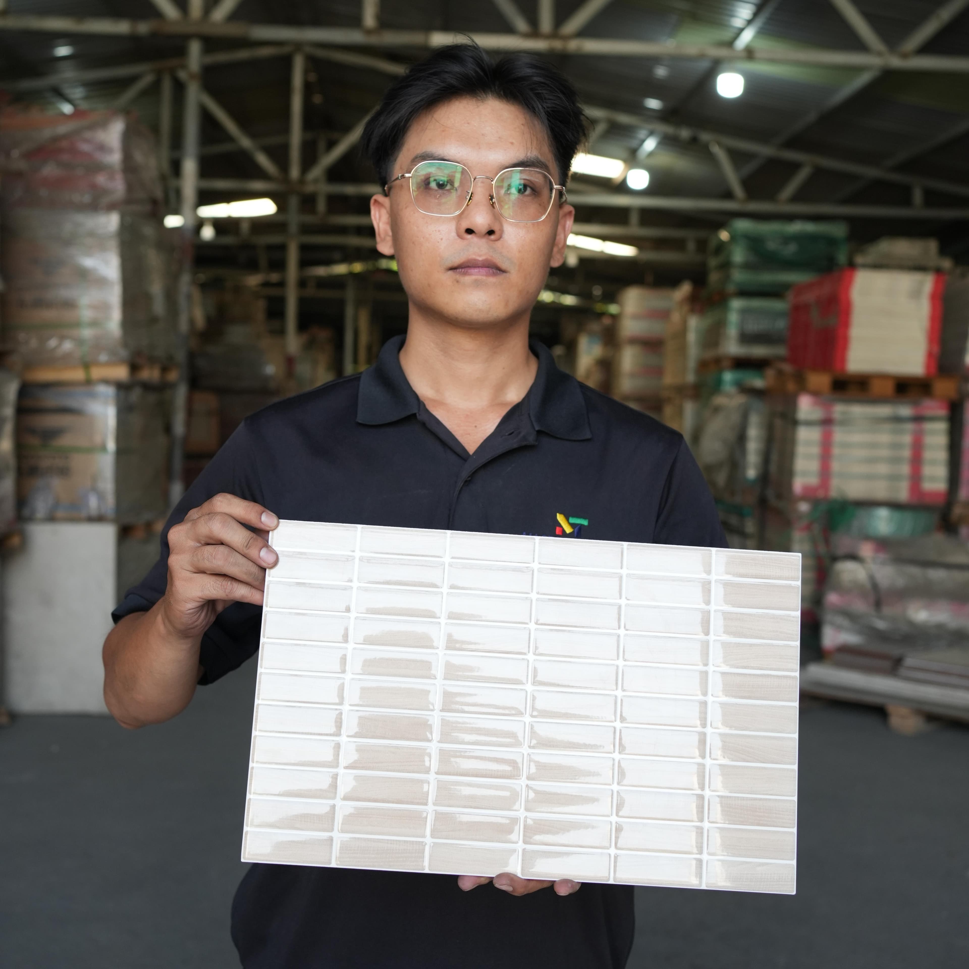 Gạch ốp lát Union Mosaic 25x40 LL-111ORIGIASH(D)