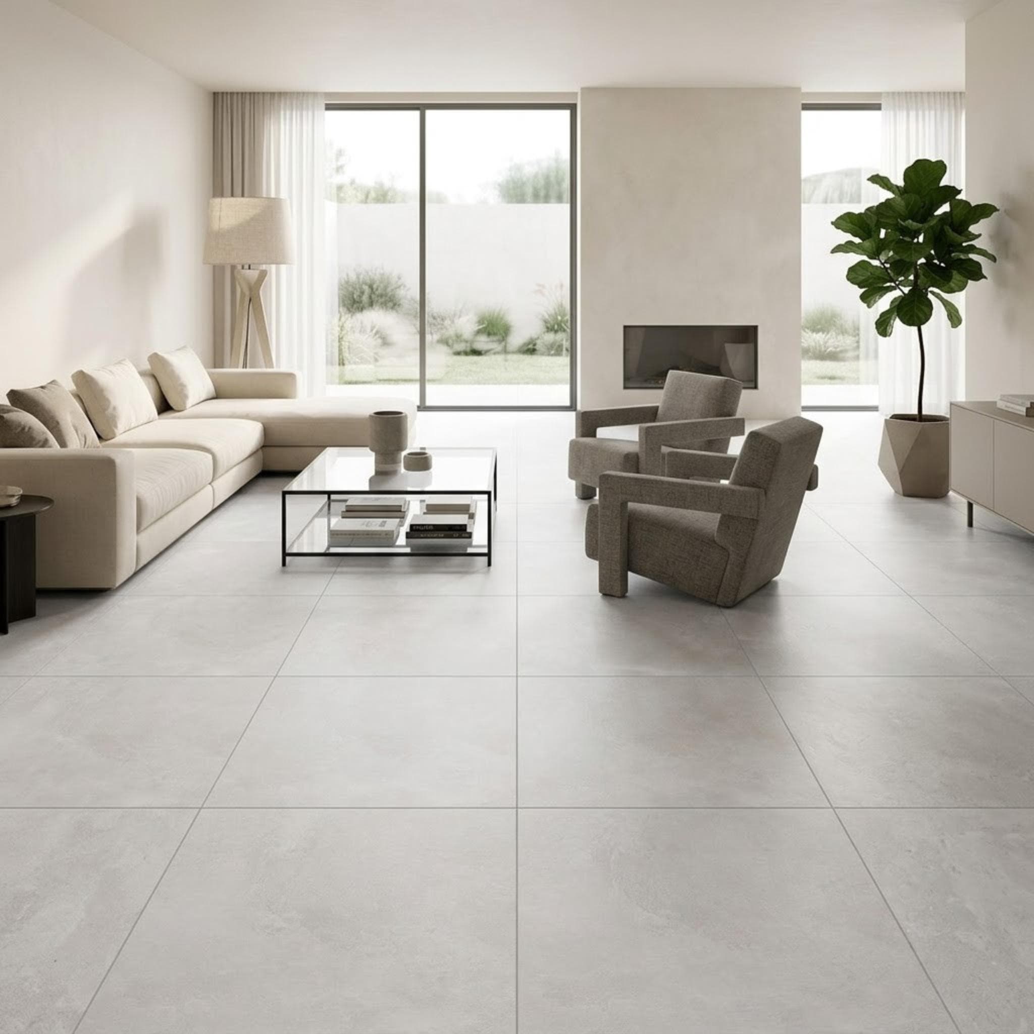 Gạch ốp lát Ấn Độ Vân đá POZZOLANASMOKE
