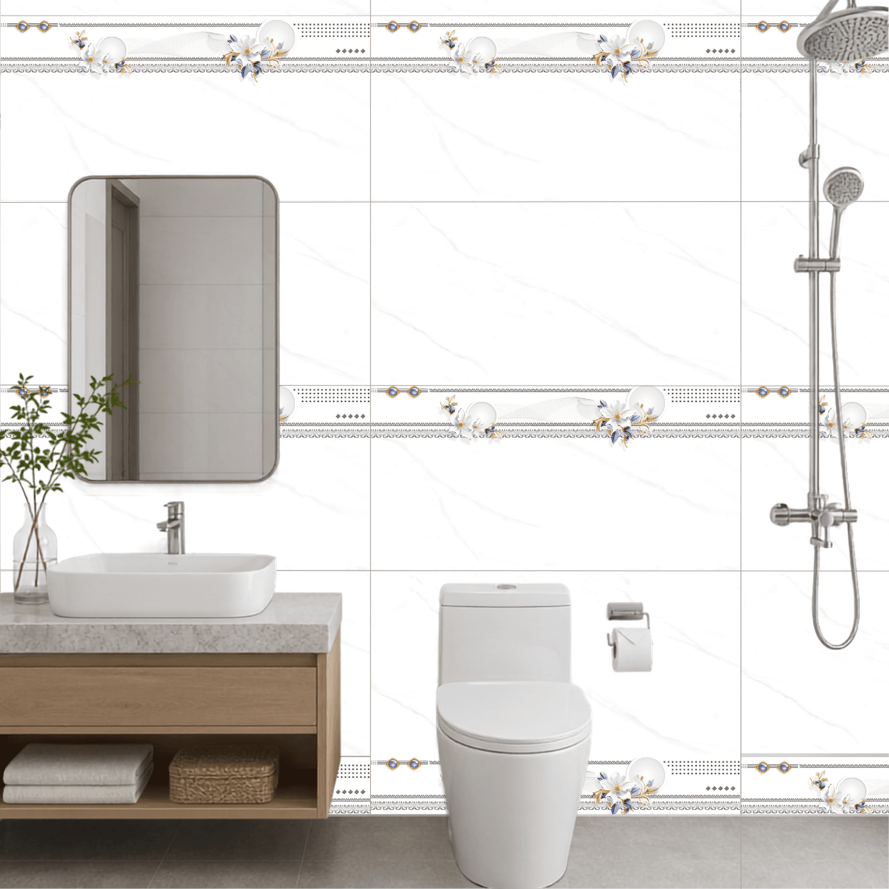 Gạch ốp tường Việt Nam Ý Mỹ Hoa văn / Họa tiết F36040LR