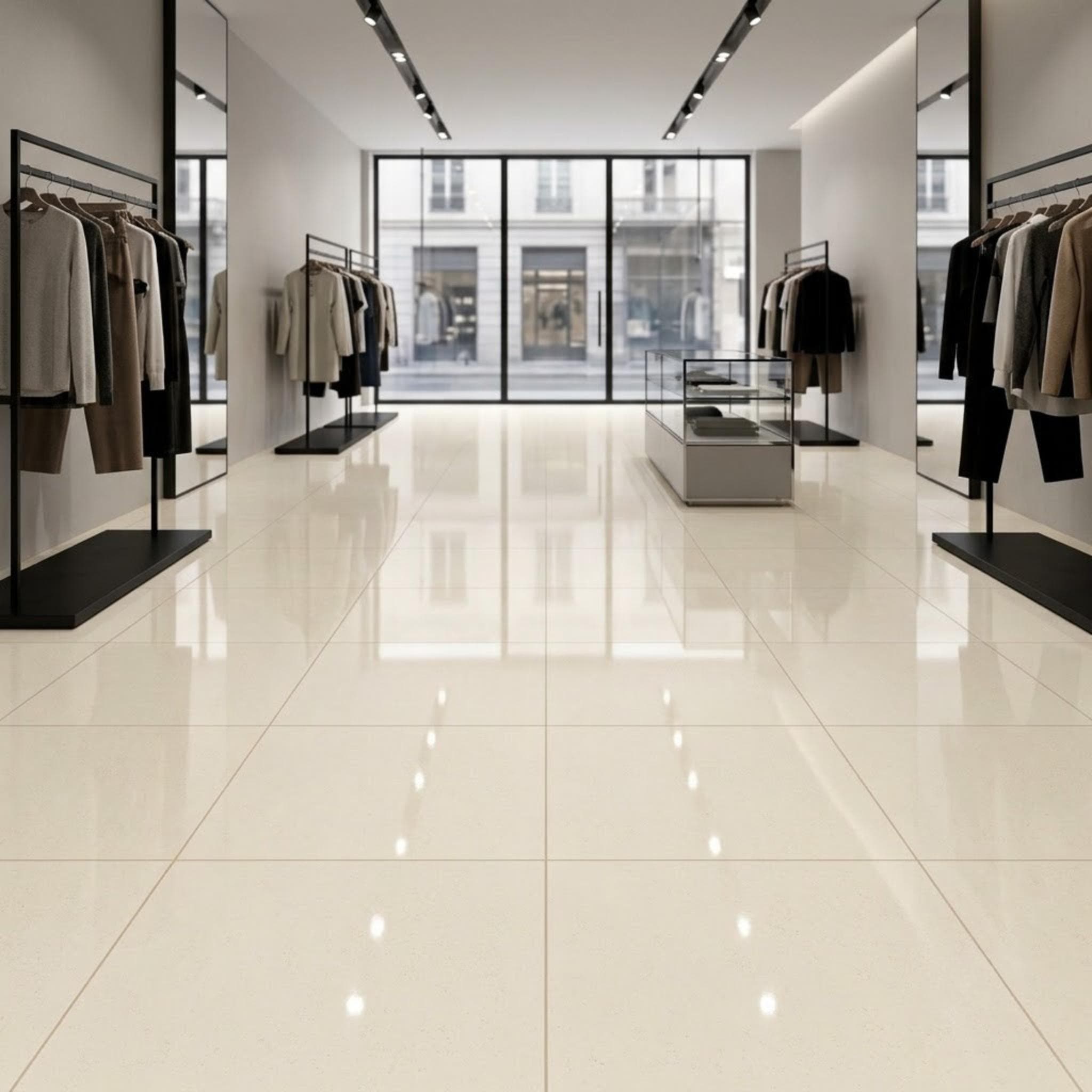 Gạch ốp lát Ấn Độ Perfectto Terrazzo TERRAZZOWHITE