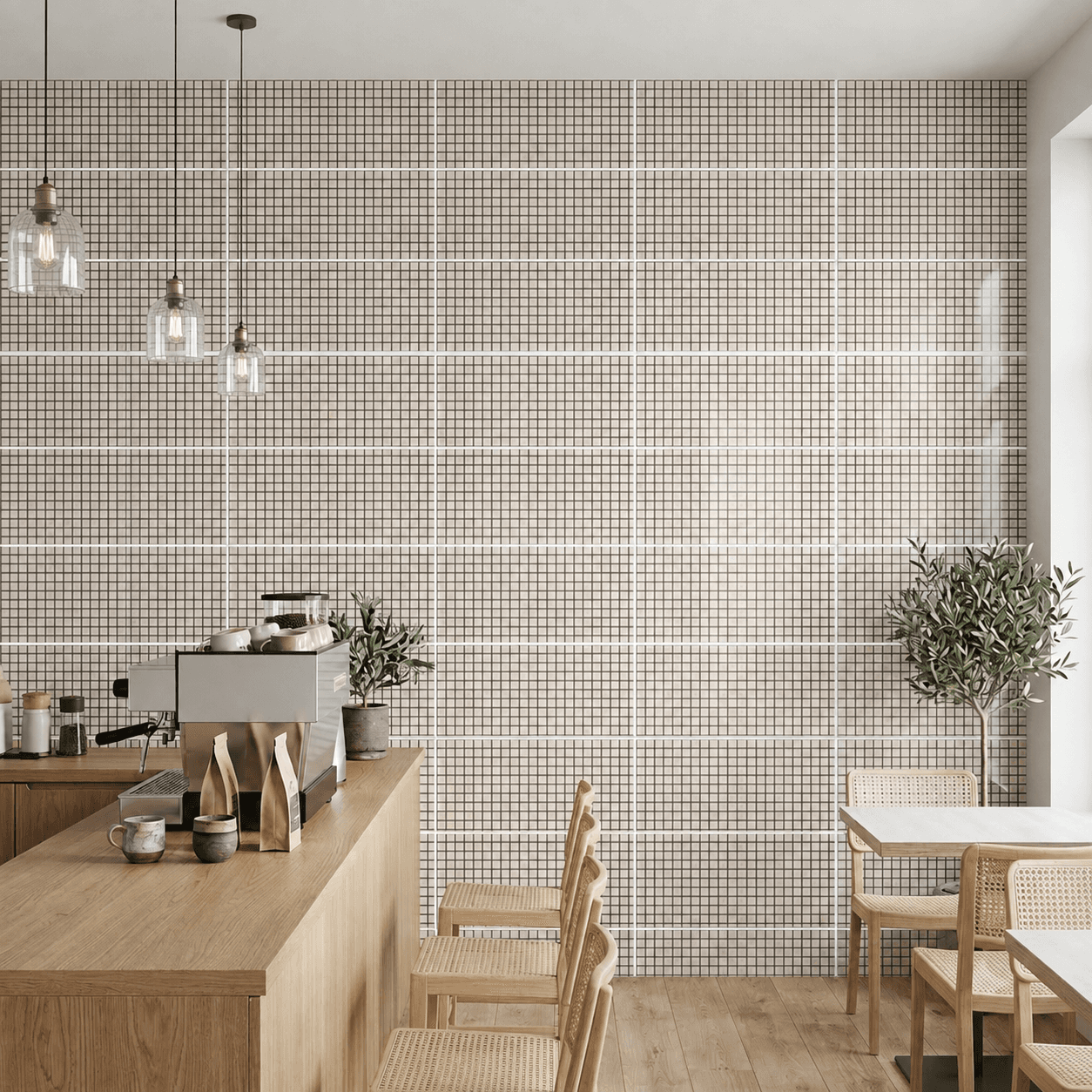 Gạch ốp tường Mosaic K5615