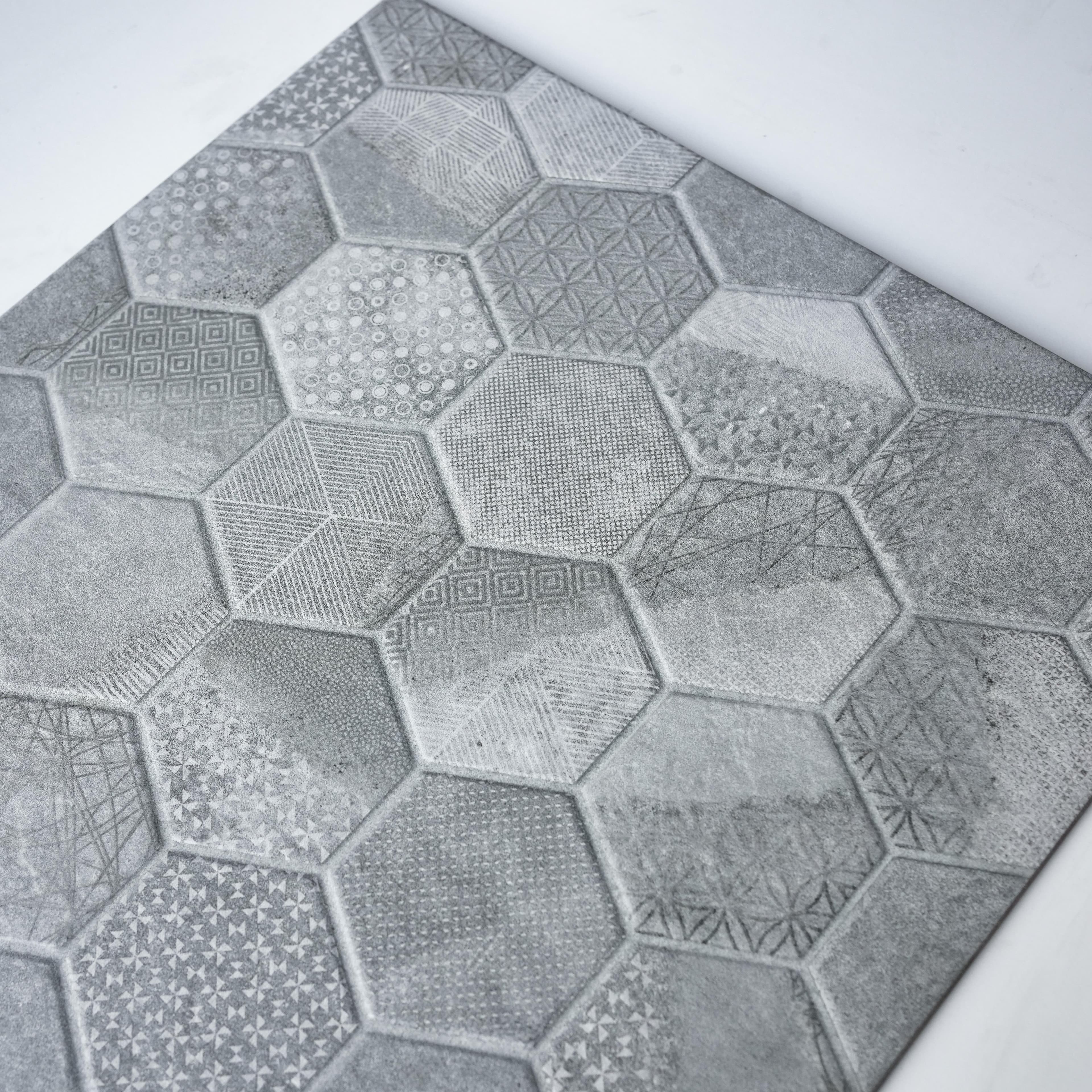 Gạch ốp lát Duragres 40x40 ESAGONOGREY