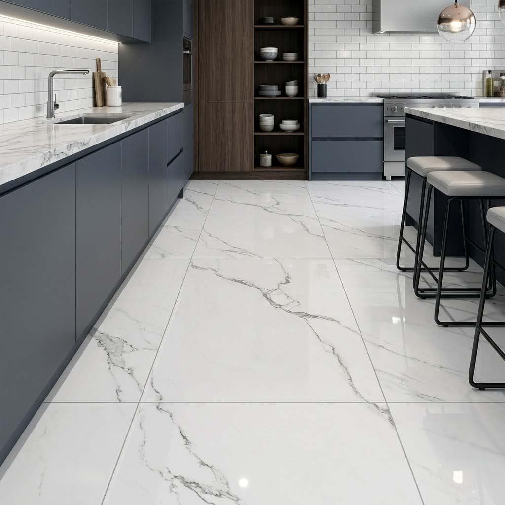Gạch ốp lát Việt Nam Kiến Hưng Marble TT612R10