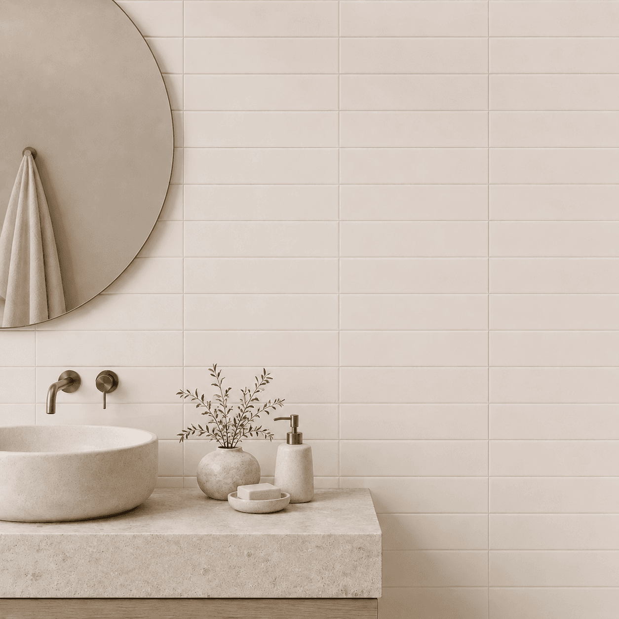 Gạch ốp tường Trung Quốc Đơn sắc M75319B