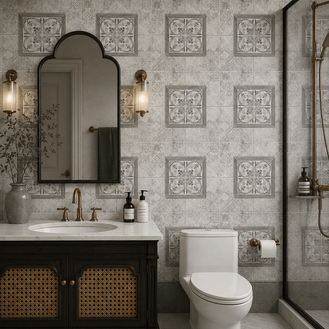 Gạch ốp lát Việt Nam Legia Hoa văn / Họa tiết D-160KENSINGTON