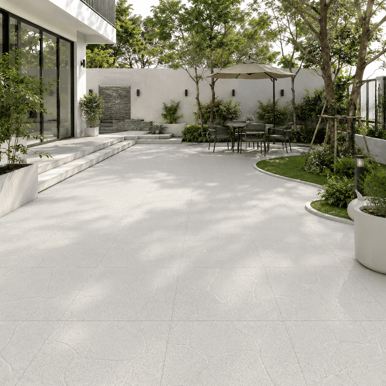 Gạch ốp lát Việt Nam Kiến Hưng Vân cát 4107