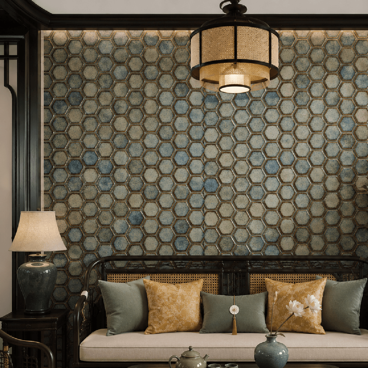 Gạch Trung Quốc Legia Mosaic LJG11