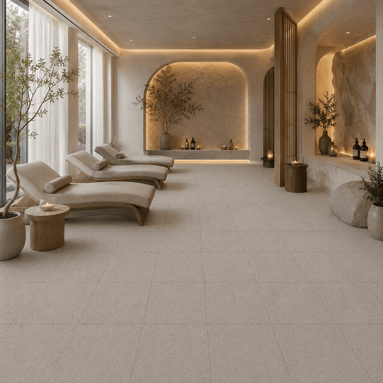 Gạch lát nền Việt Nam Kim Phong Đơn sắc GM0009