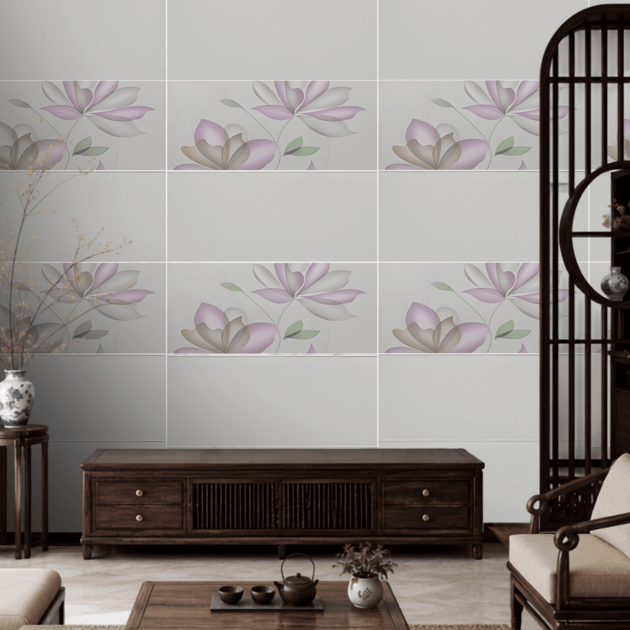 Gạch lát nền Việt Nam Toan AnhTuan Hoa văn / Họa tiết J360238HC