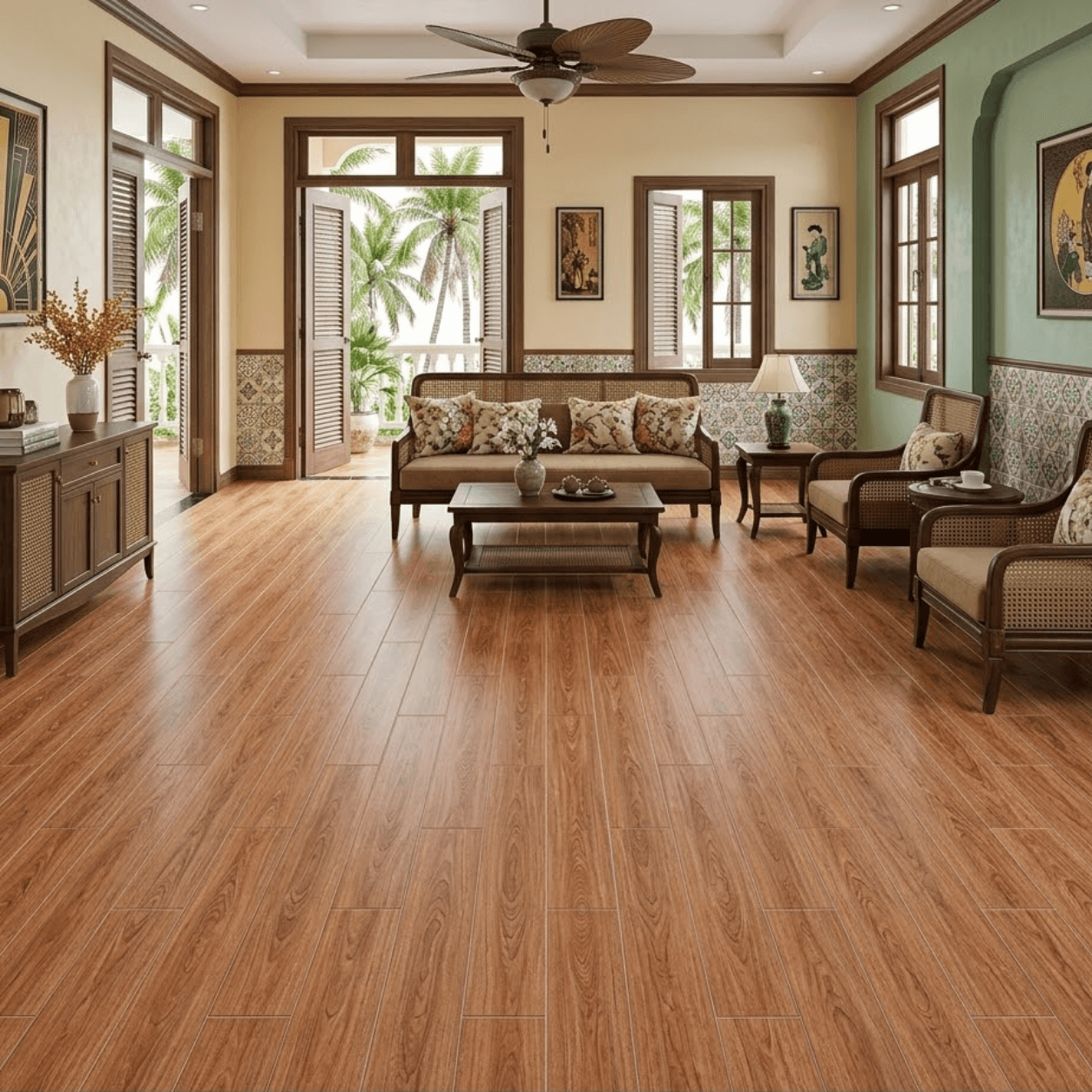 Gạch ốp lát Giả gỗ TBN15818