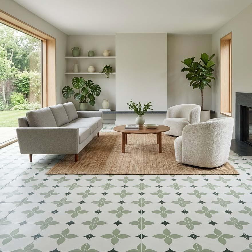 Gạch lát nền Trung Quốc MosaicHouse Hoa văn / Họa tiết MHB30433