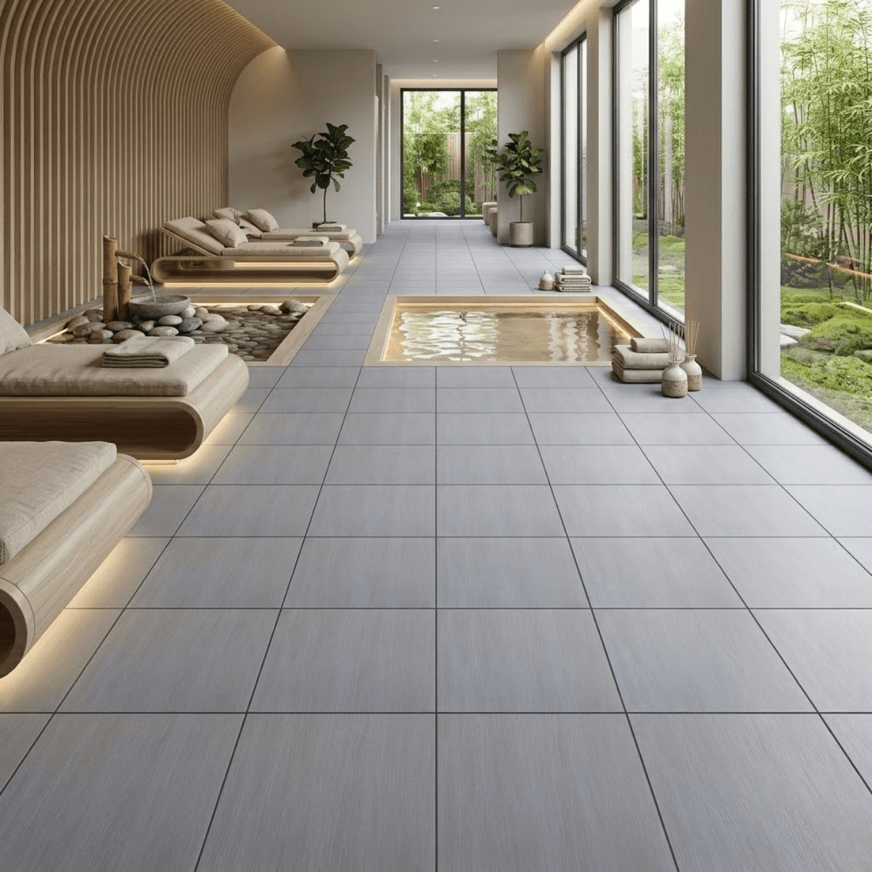 Gạch lát nền Việt Nam Toan AnhTuan Kẻ Xước D041M