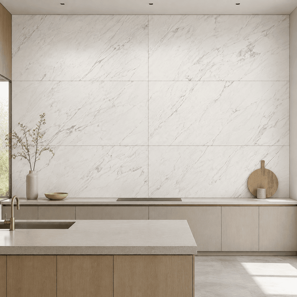 Gạch ốp lát Việt Nam Vasta Stone Marble STATUARY BIANCO