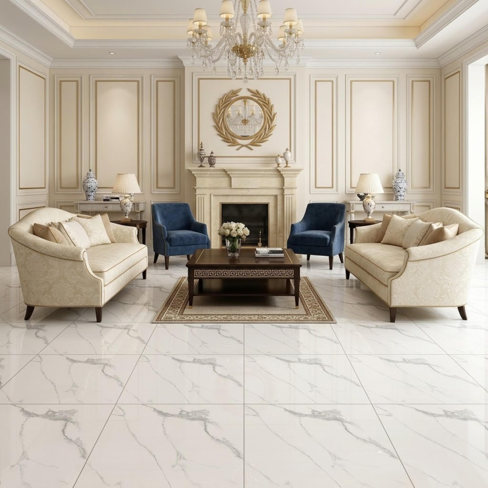 Gạch lát nền Việt Nam Ý Mỹ Marble F68050R