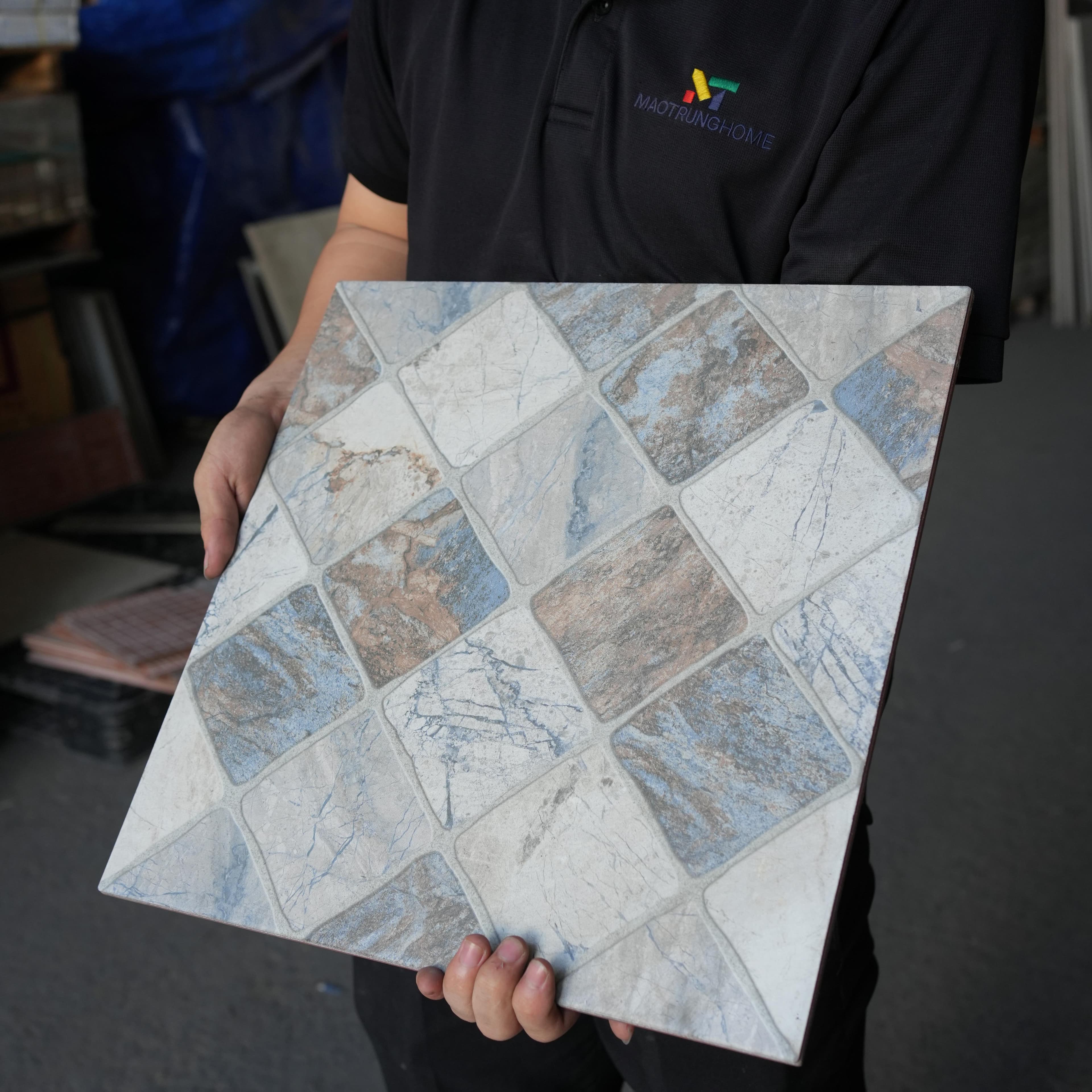Gạch ốp lát Duragres 40x40 ROZARIOBLUE