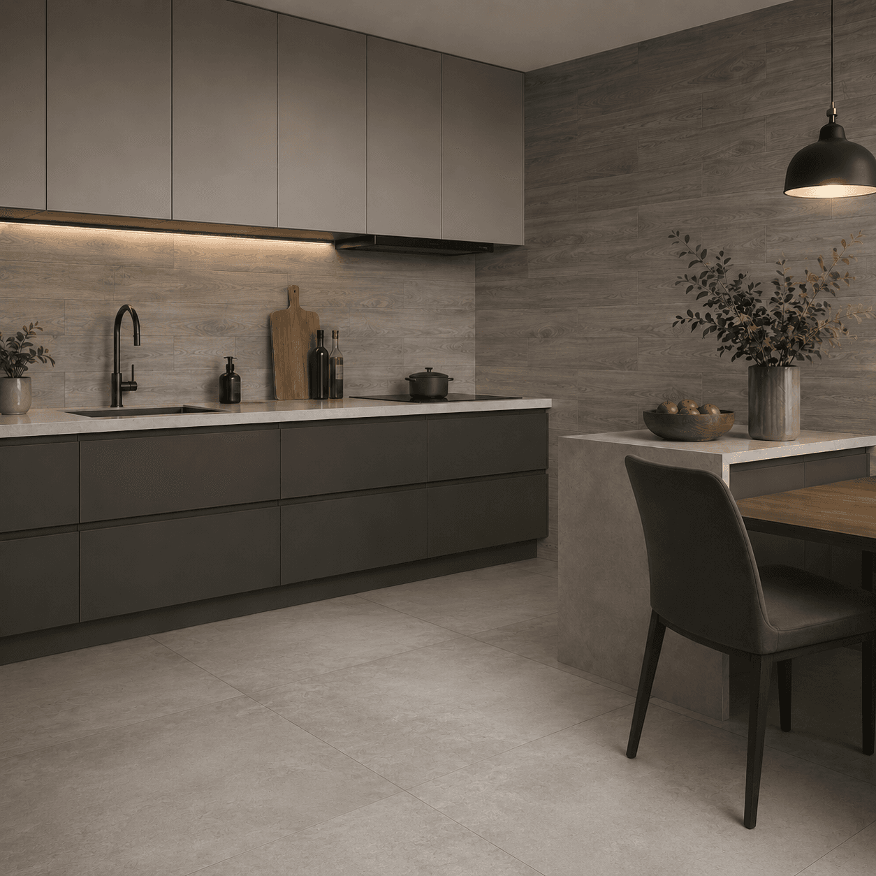 Gạch ốp lát Việt Nam Eurotile Giả gỗ MOBM01