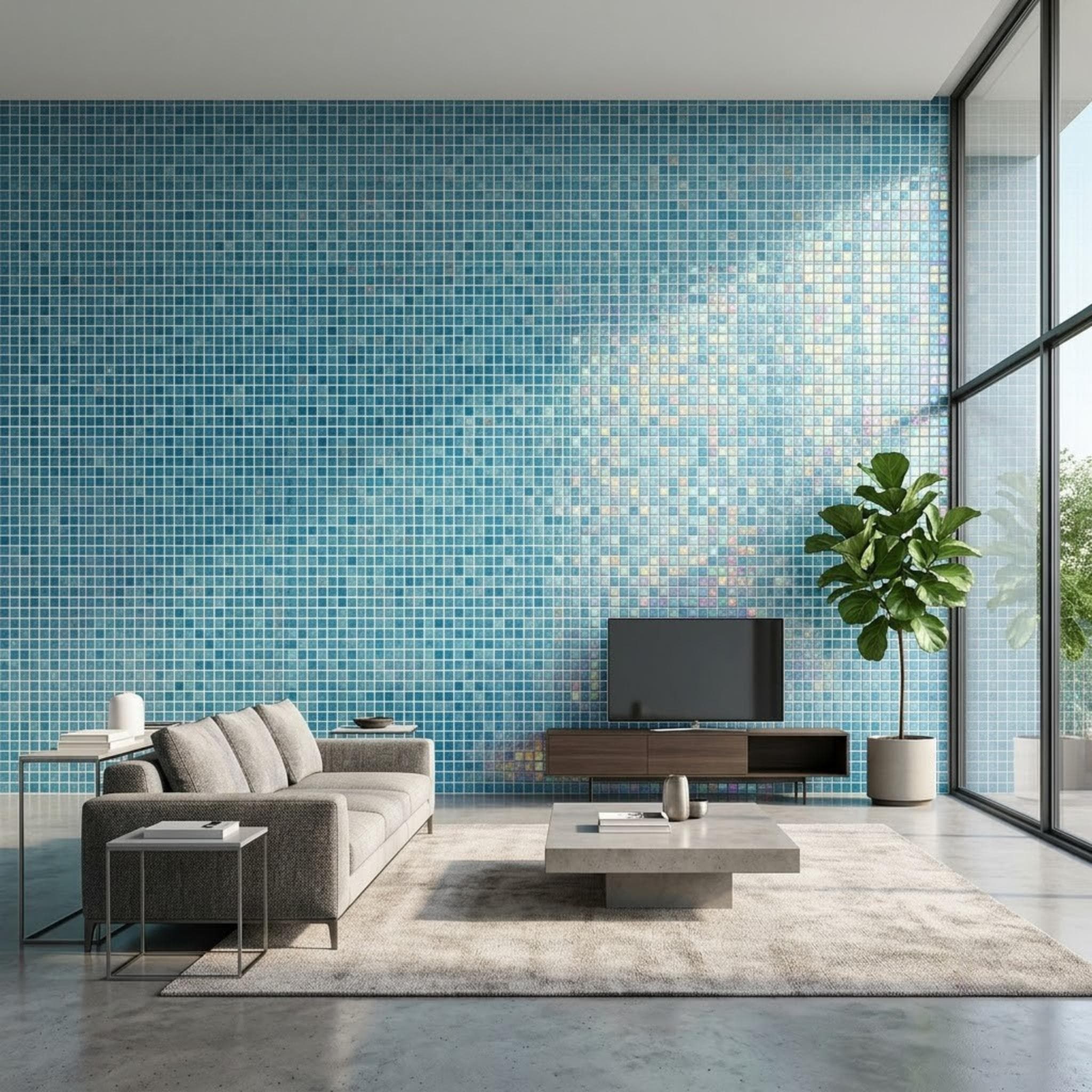 Gạch Tây Ban Nha Song Ngọc Lan Mosaic MIXIRISNILO