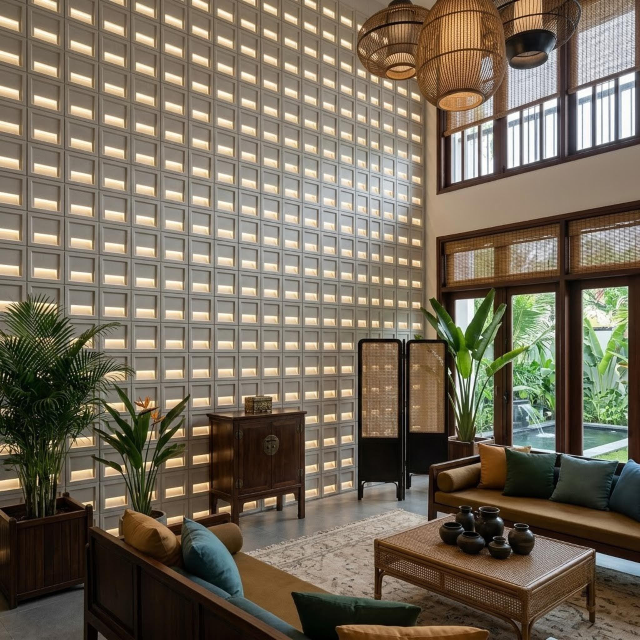Gạch Bông gió Việt Nam Viettiles Vân xi măng VCB-027(XAM)