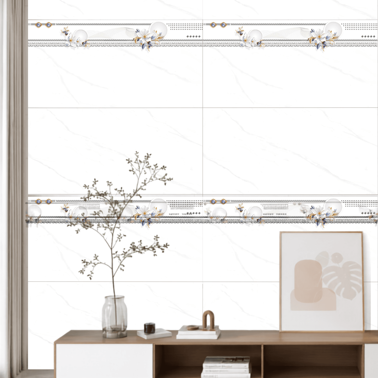 Gạch ốp tường Việt Nam Ý Mỹ Hoa văn / Họa tiết F36040LR