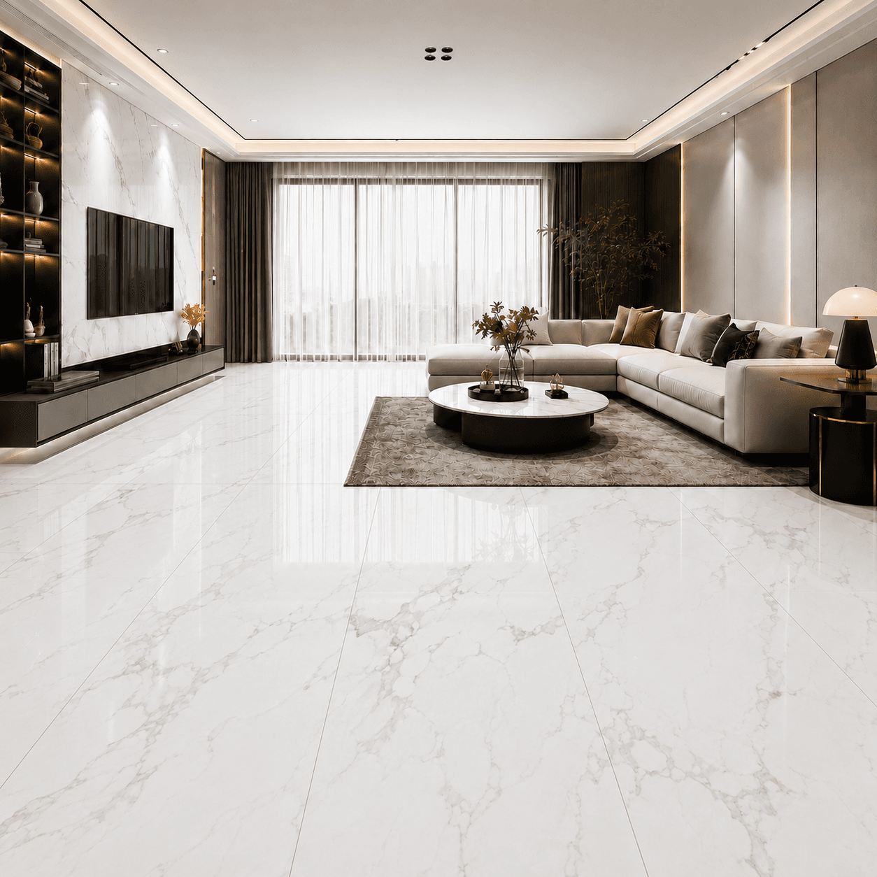 Gạch lát nền Việt Nam Ý Mỹ Marble P61248013R
