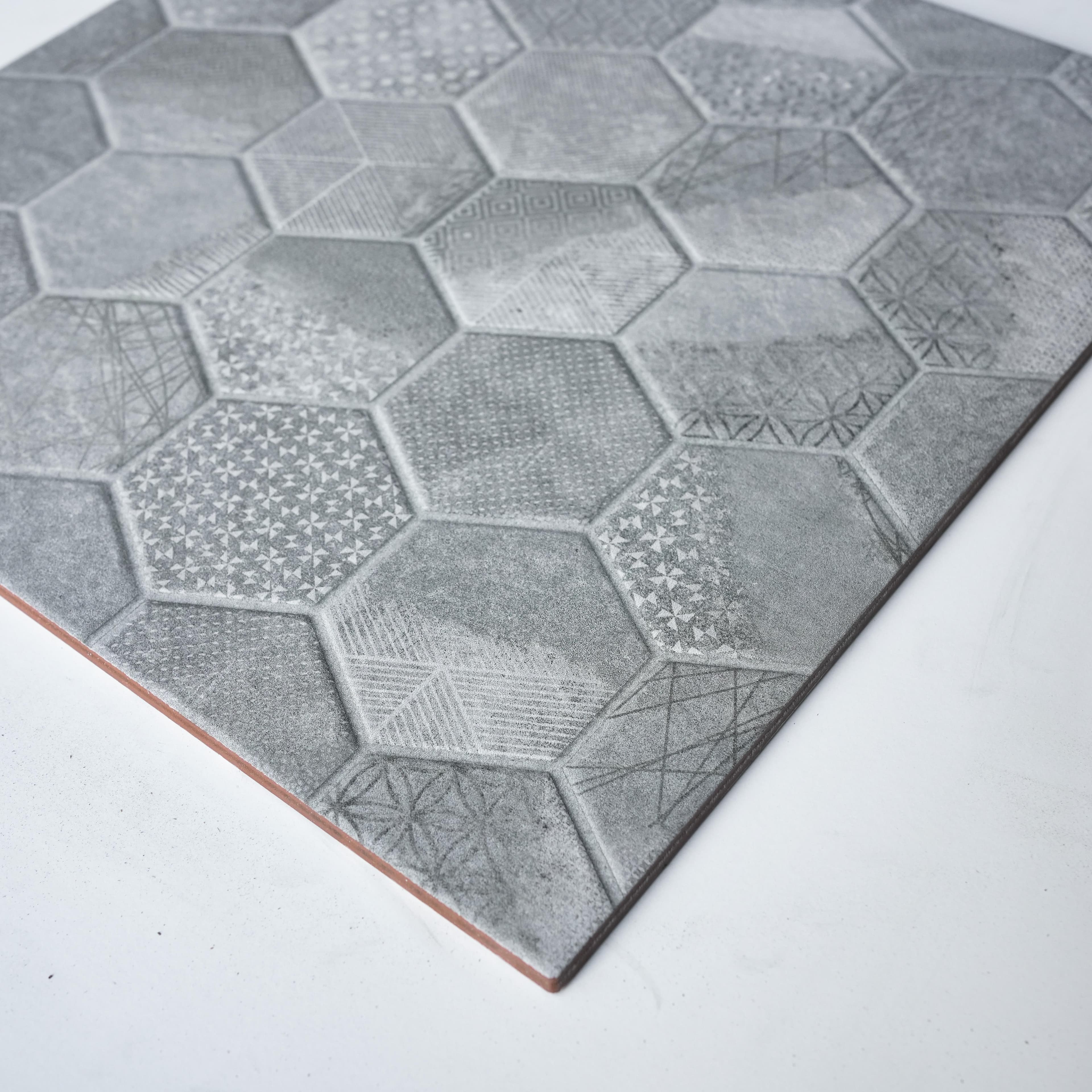 Gạch ốp lát Duragres 40x40 ESAGONOGREY