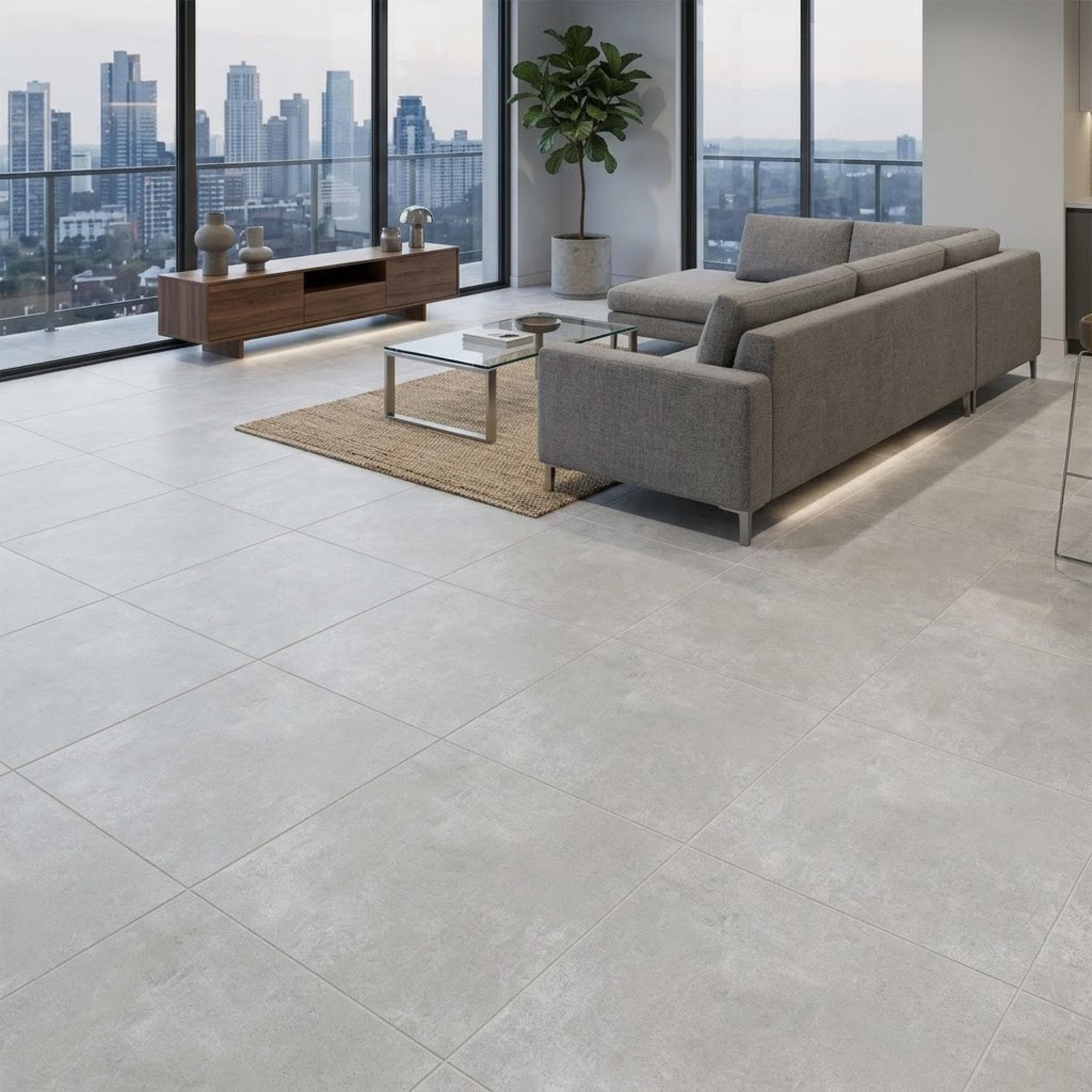Gạch lát nền Việt Nam Vinagres Vân xi măng 6106-