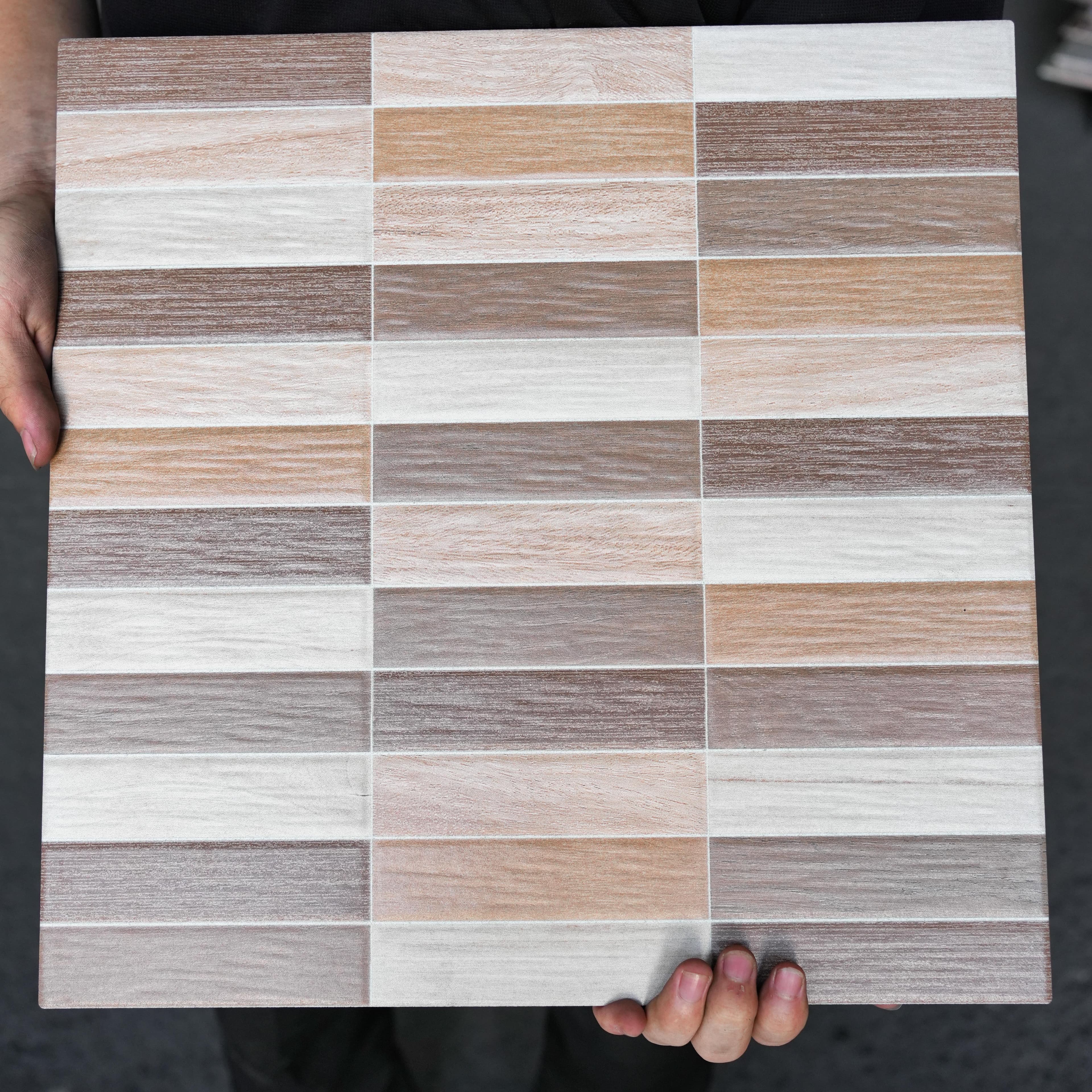 Gạch lát nền Union Mosaic 40x40 SD-007OAKWOODBEIGE(D)