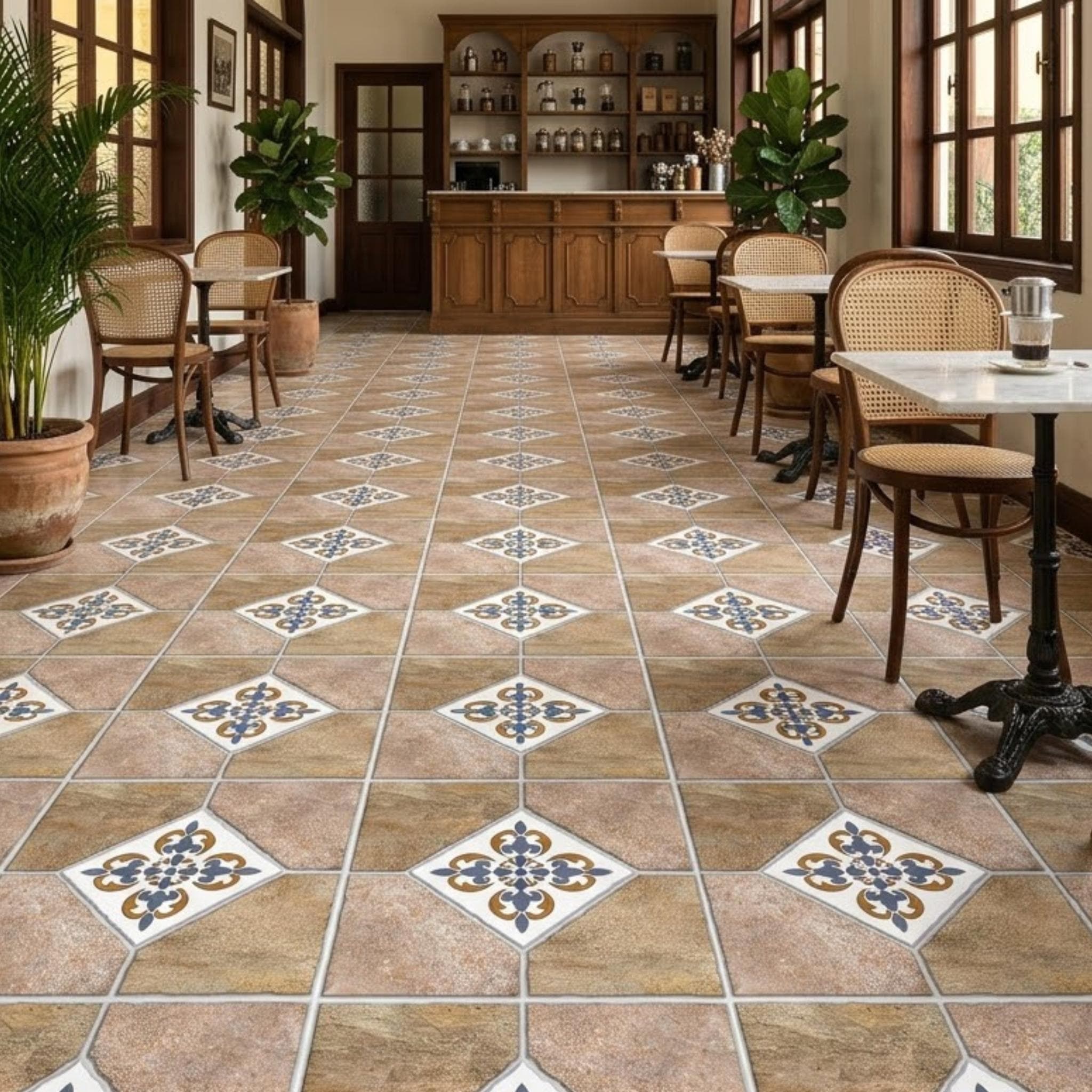 Gạch lát nền Việt Nam Prime Hoa văn / Họa tiết 18434