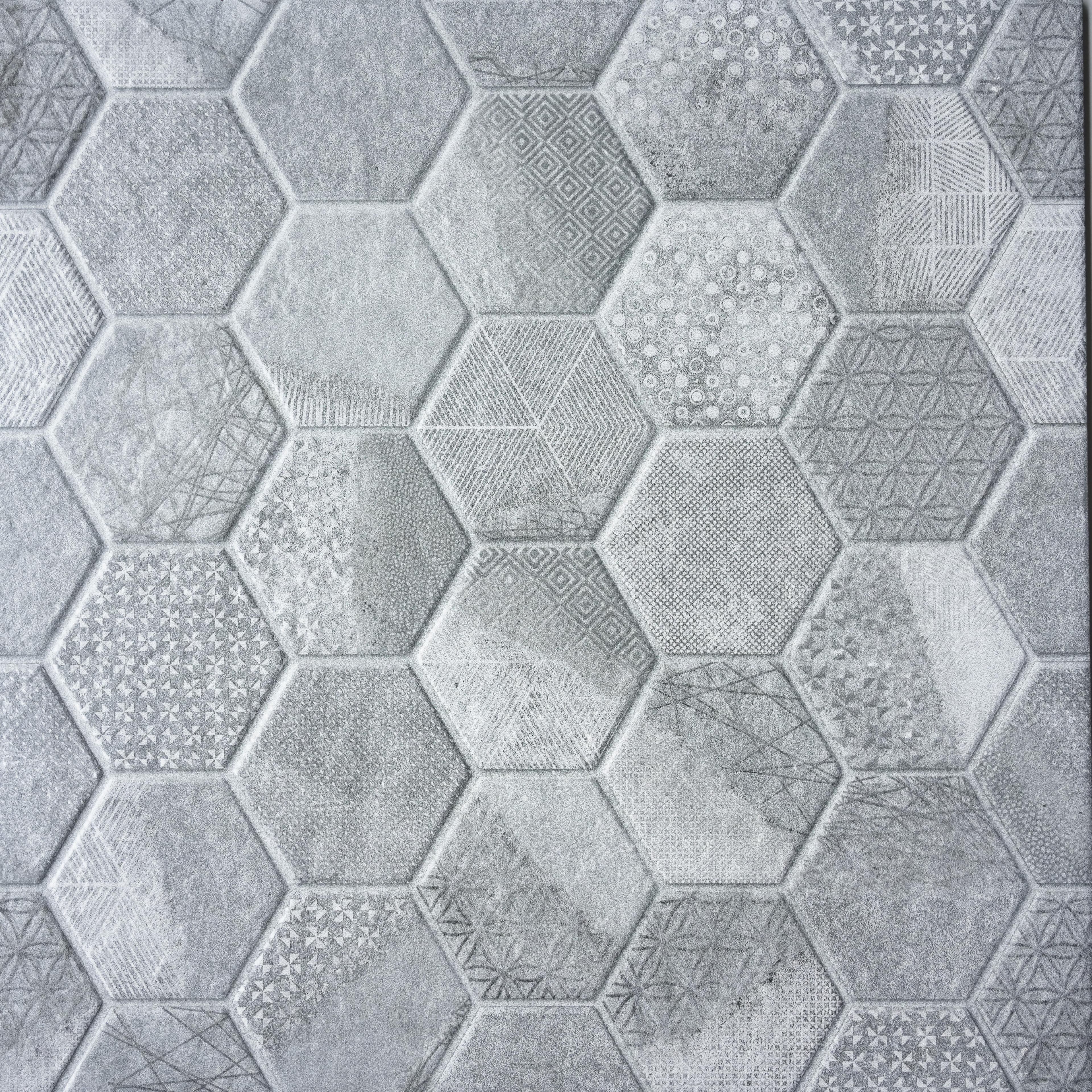 Gạch ốp lát Duragres 40x40 ESAGONOGREY