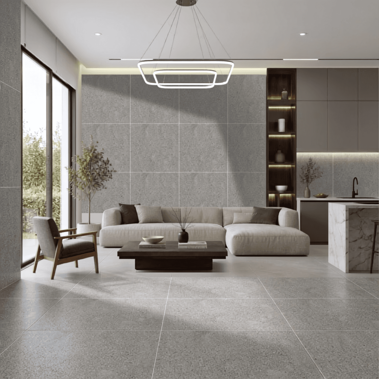Gạch lát nền Việt Nam Eurotile Vân đá SATH03