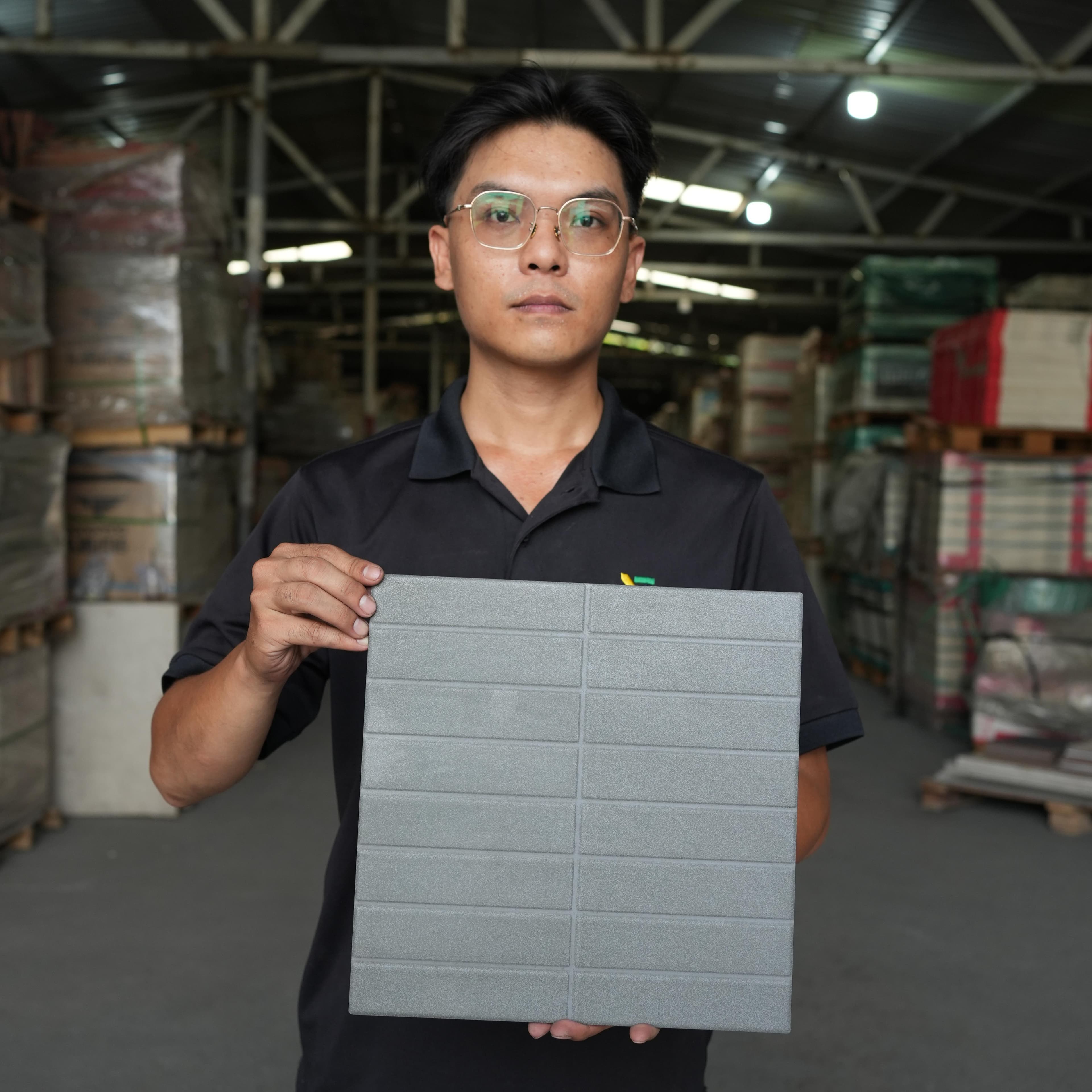 Gạch ốp lát Union Mosaic 30x30 PD-800NEWORLEANSBLACK(D)