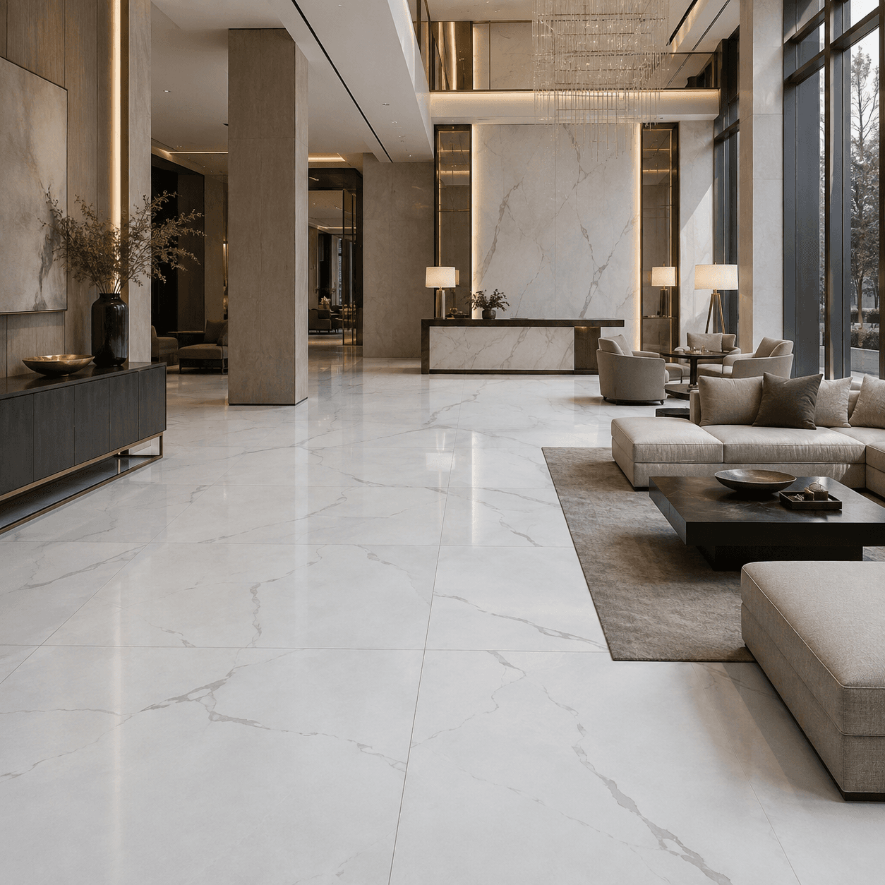 Gạch ốp lát Ấn Độ VienDuong Marble STATURIOPROTON