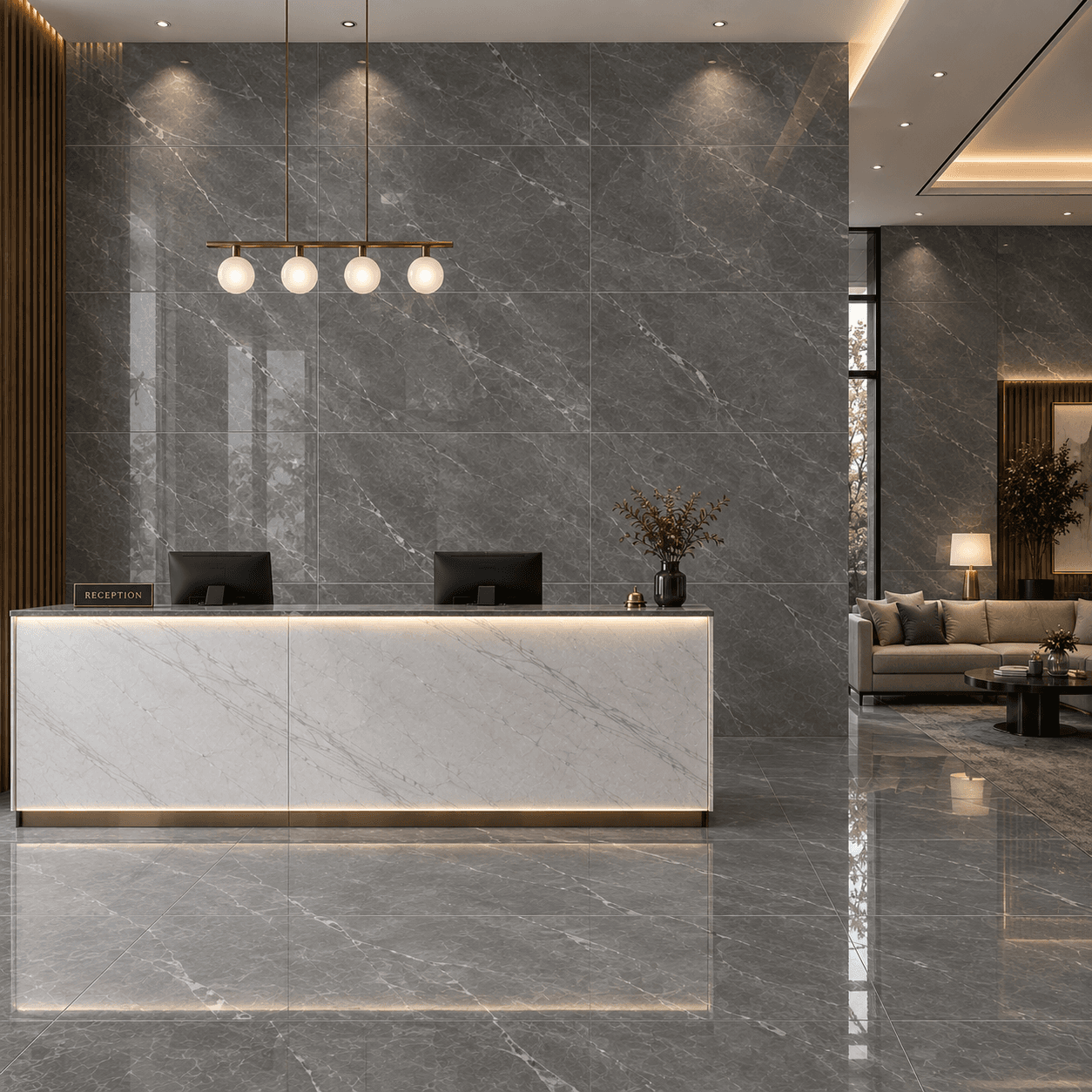 Gạch ốp lát Trung Quốc Vân đá 715015