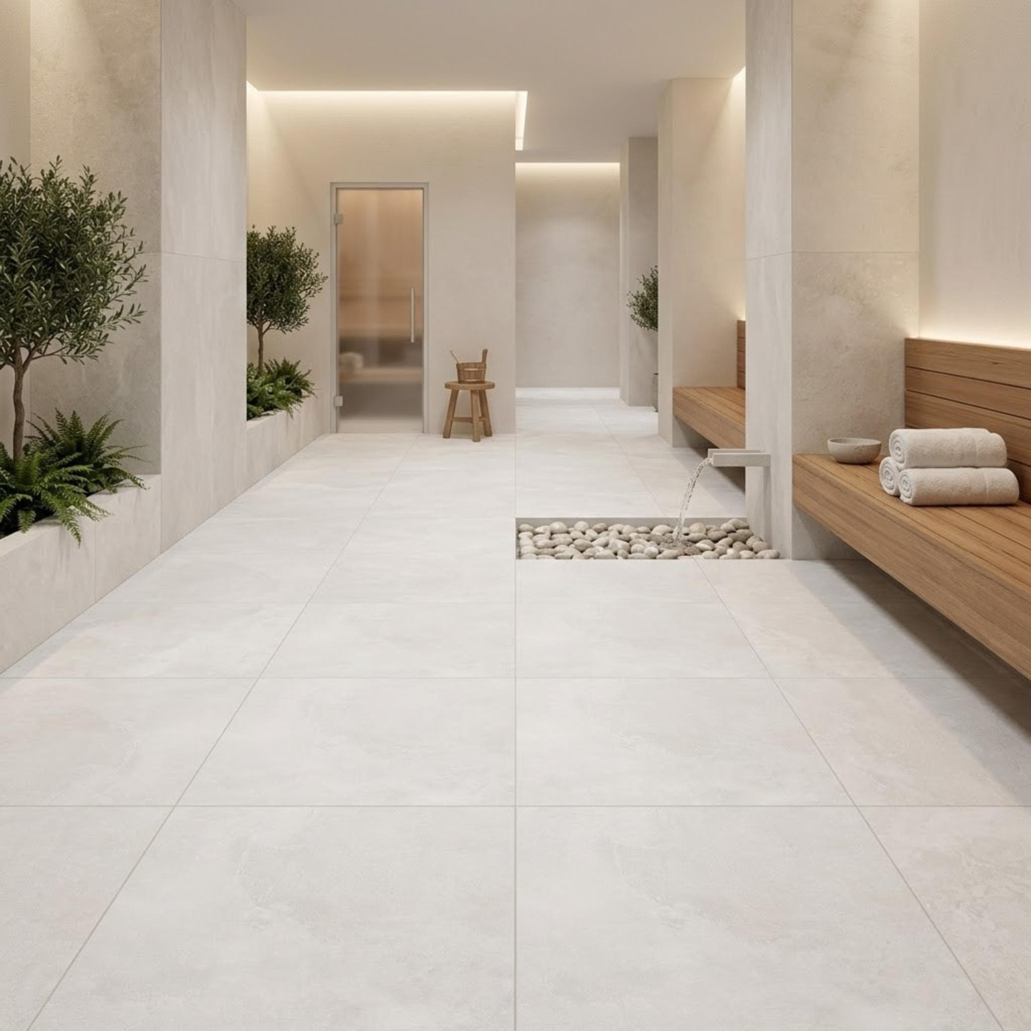 Gạch ốp lát Ấn Độ Vân đá POZZOLANASMOKE