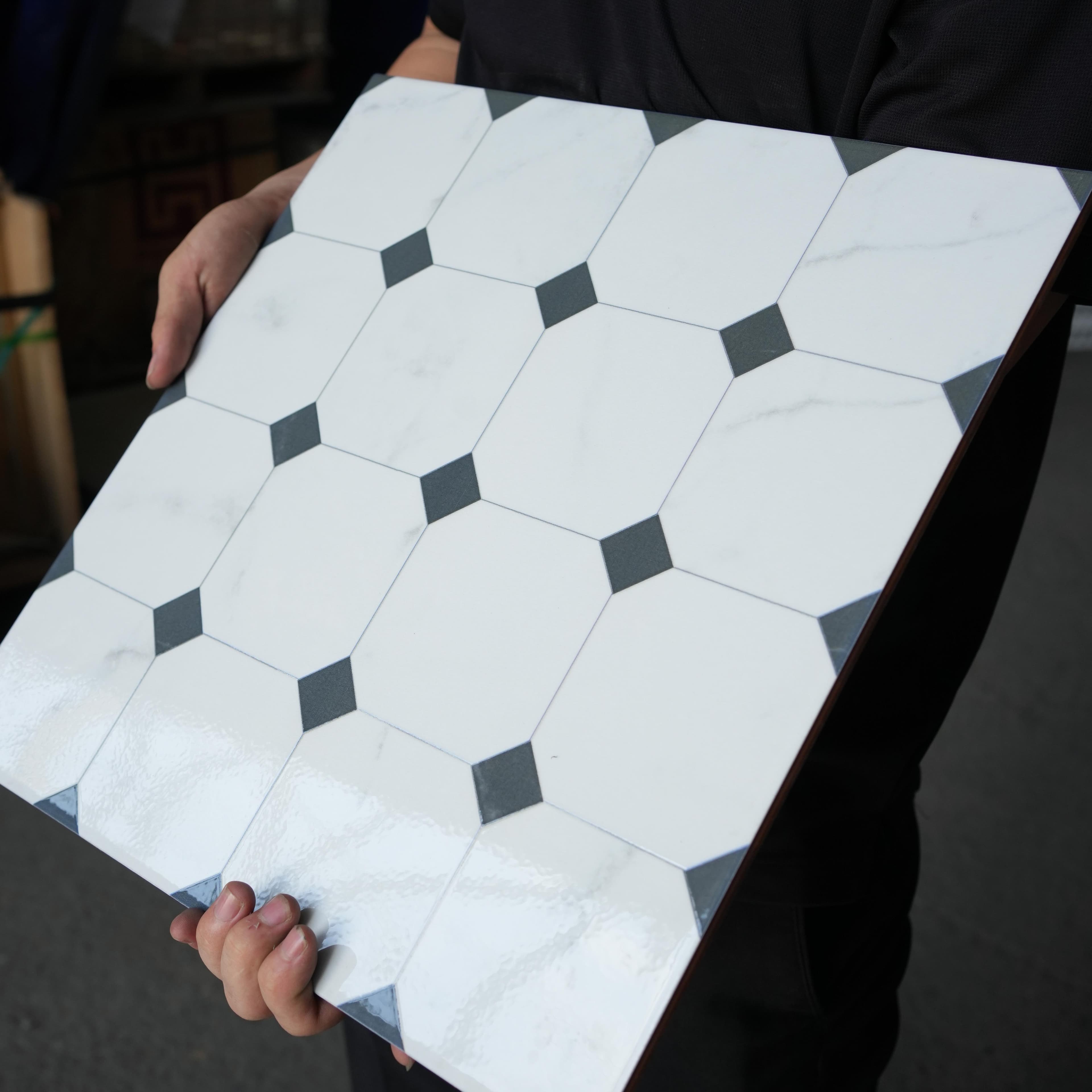 Gạch ốp lát Duragres 40x40 BUNDHAYAWHITE