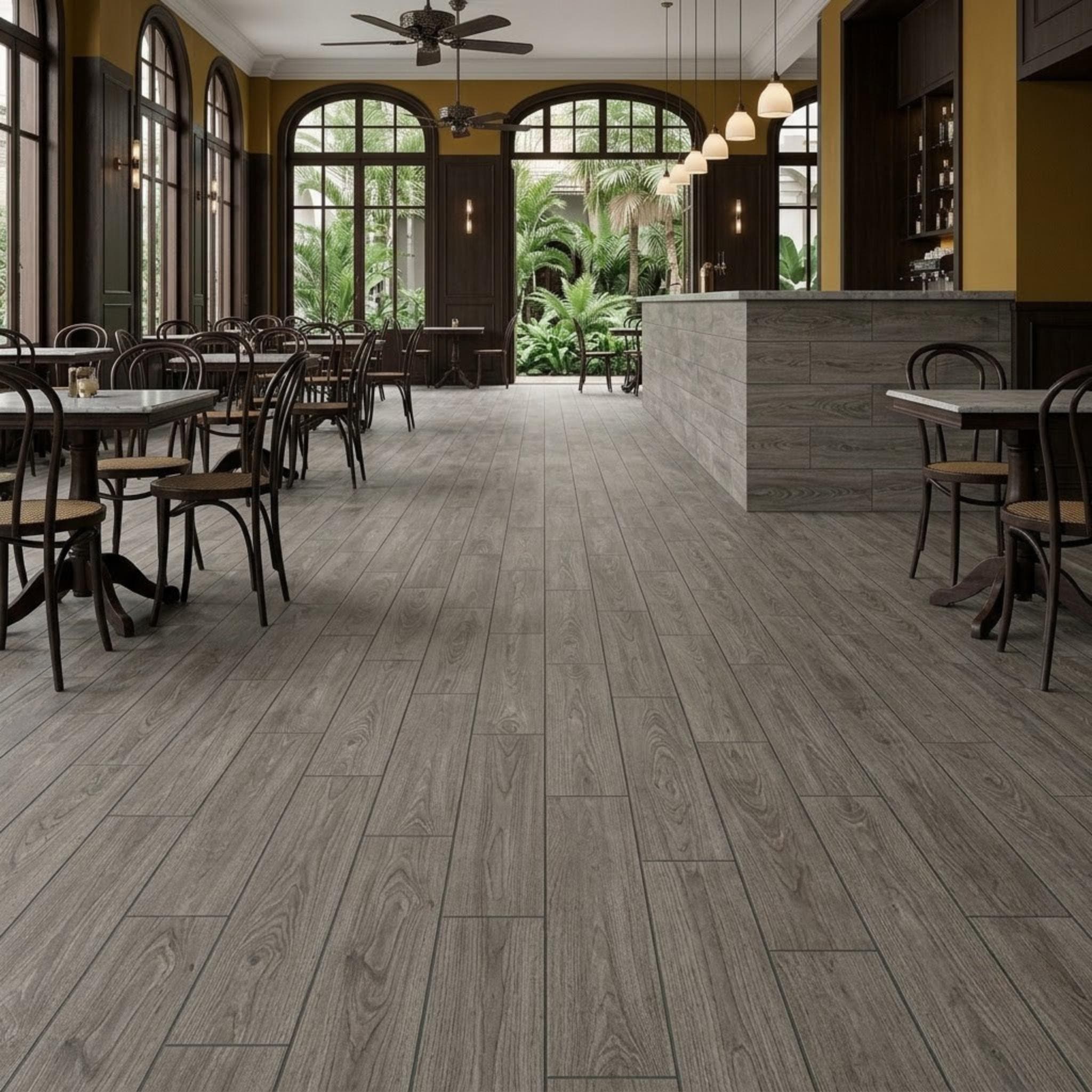 Gạch lát nền Trung Quốc Toan AnhTuan Giả gỗ 15616