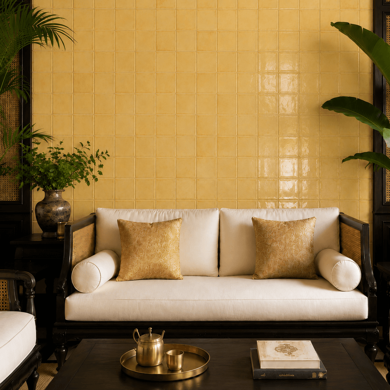 Gạch Tây Ban Nha Ape Grupo Đơn sắc Giorno Amarillo