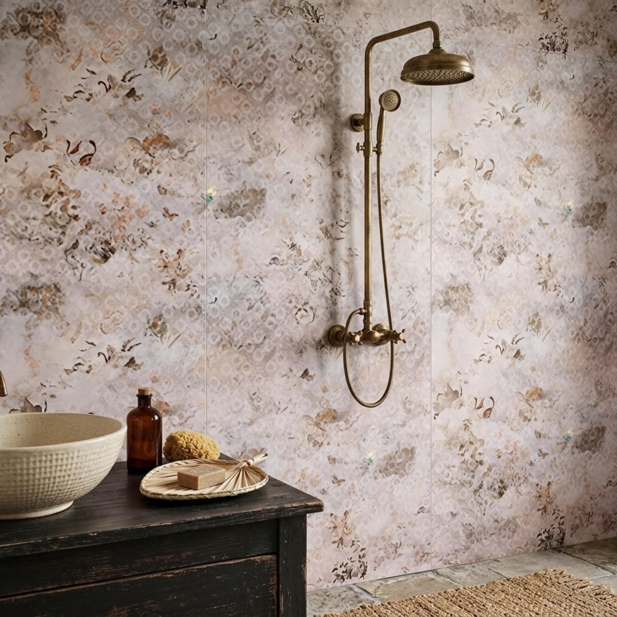 Gạch ốp lát Việt Nam Vasta Stone Hoa văn / Họa tiết FANTASYROSA