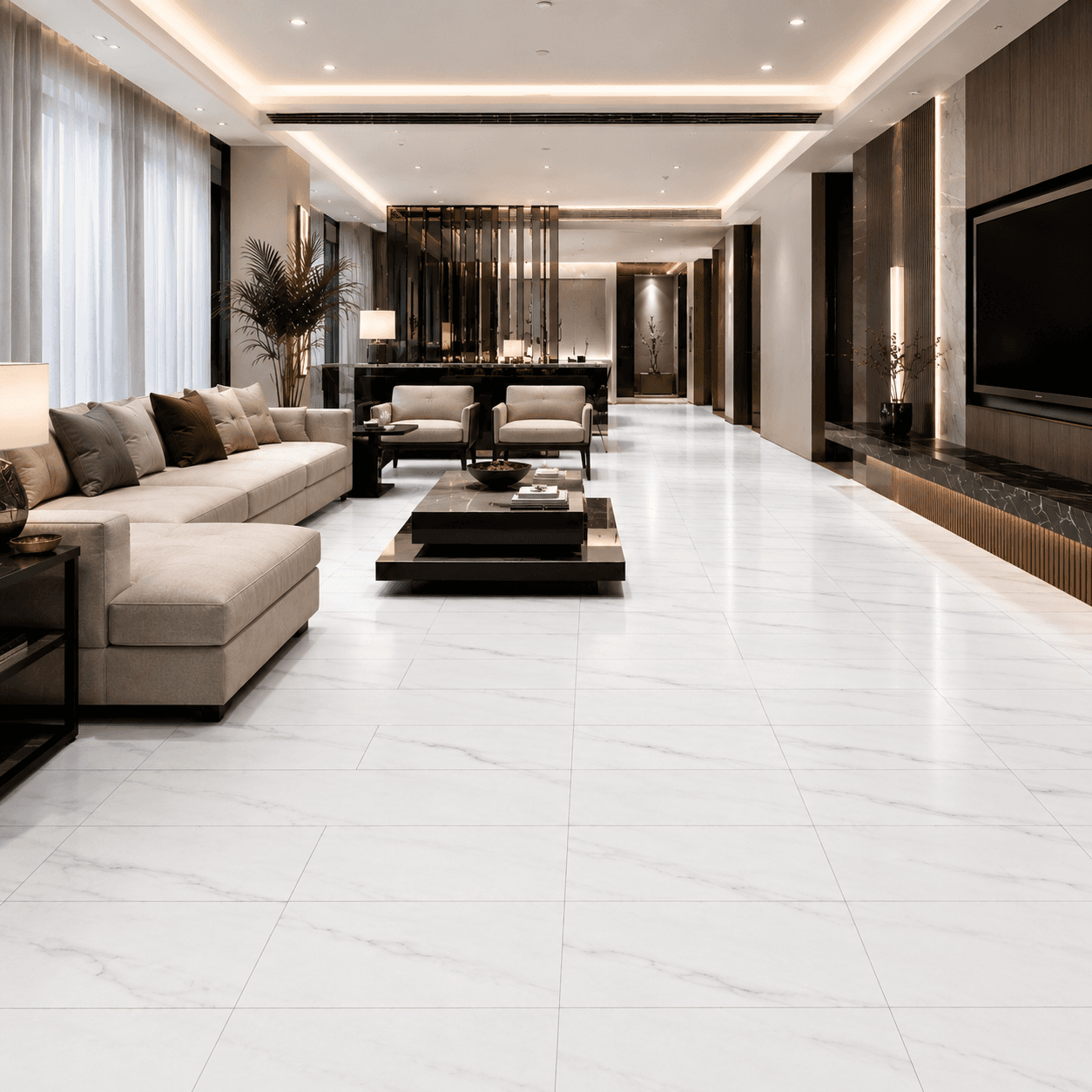 Gạch ốp tường Việt Nam Đồng Tâm Vân đá 3060CARARAS001
