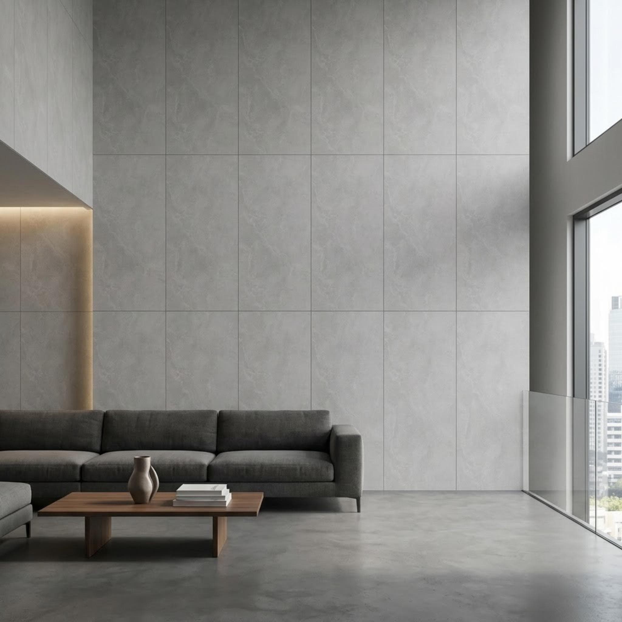 Gạch ốp lát Việt Nam Eurotile Vân xi măng KHN X02M
