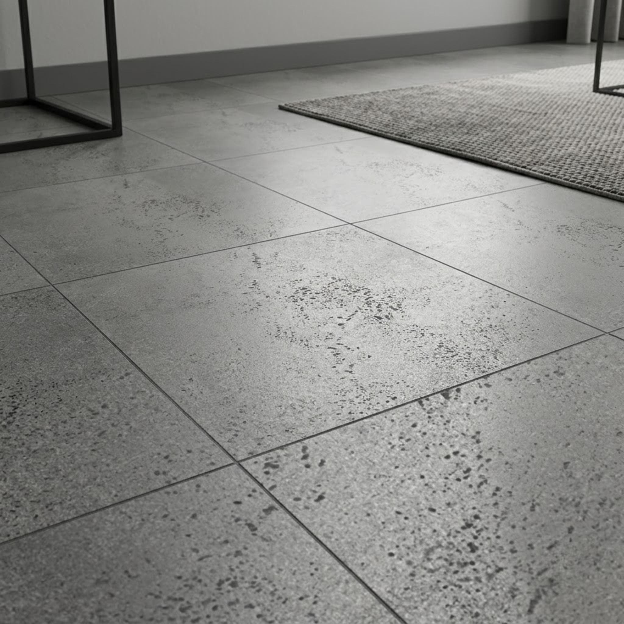Gạch lát nền Ý Casalgrande Padana Vân xi măng INOX LAPPATO