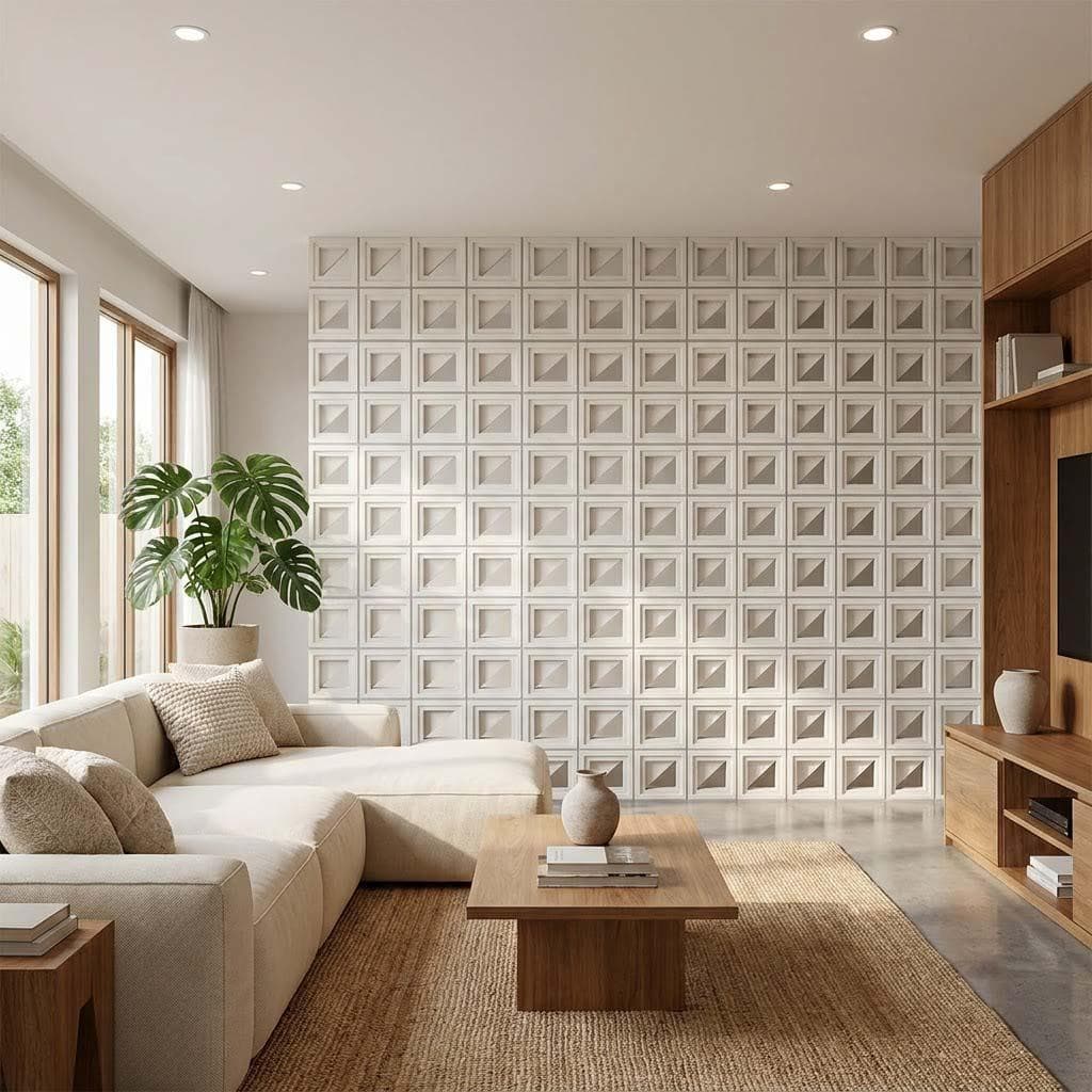 Gạch Bông gió Việt Nam Viettiles Hình học VCB-031-1000