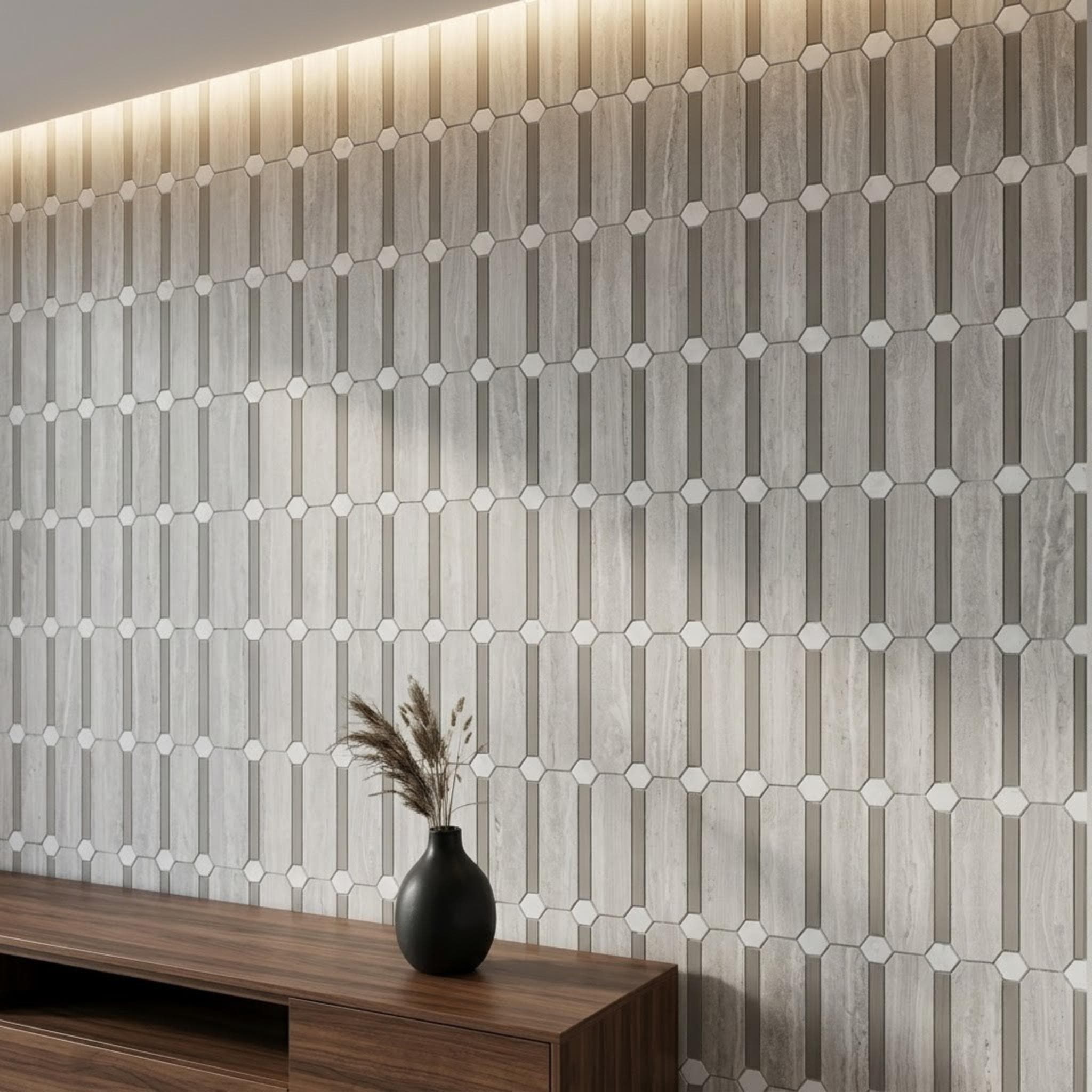 Gạch ốp tường Việt Nam PhuHuyKhang Mosaic PM01