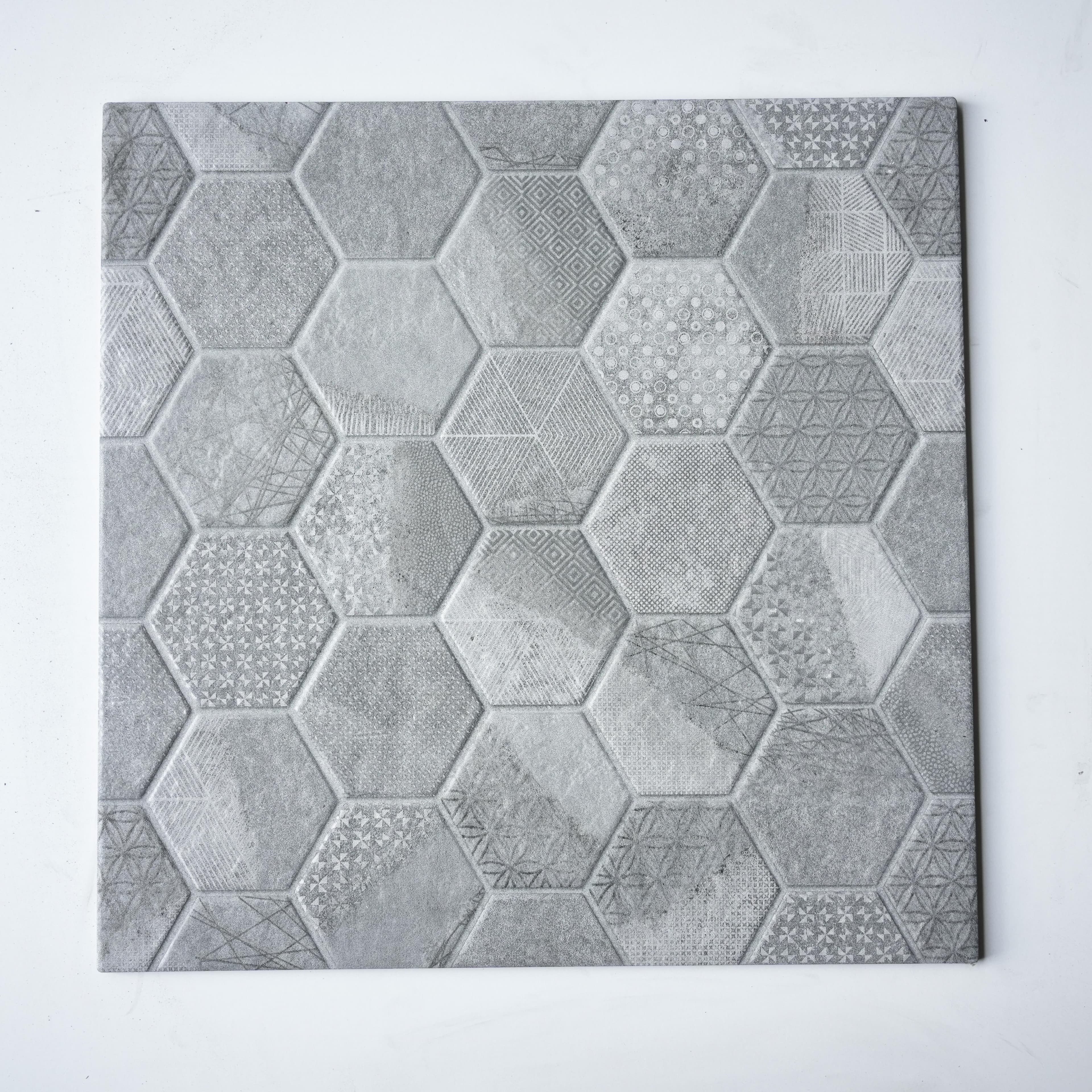 Gạch ốp lát Duragres 40x40 ESAGONOGREY