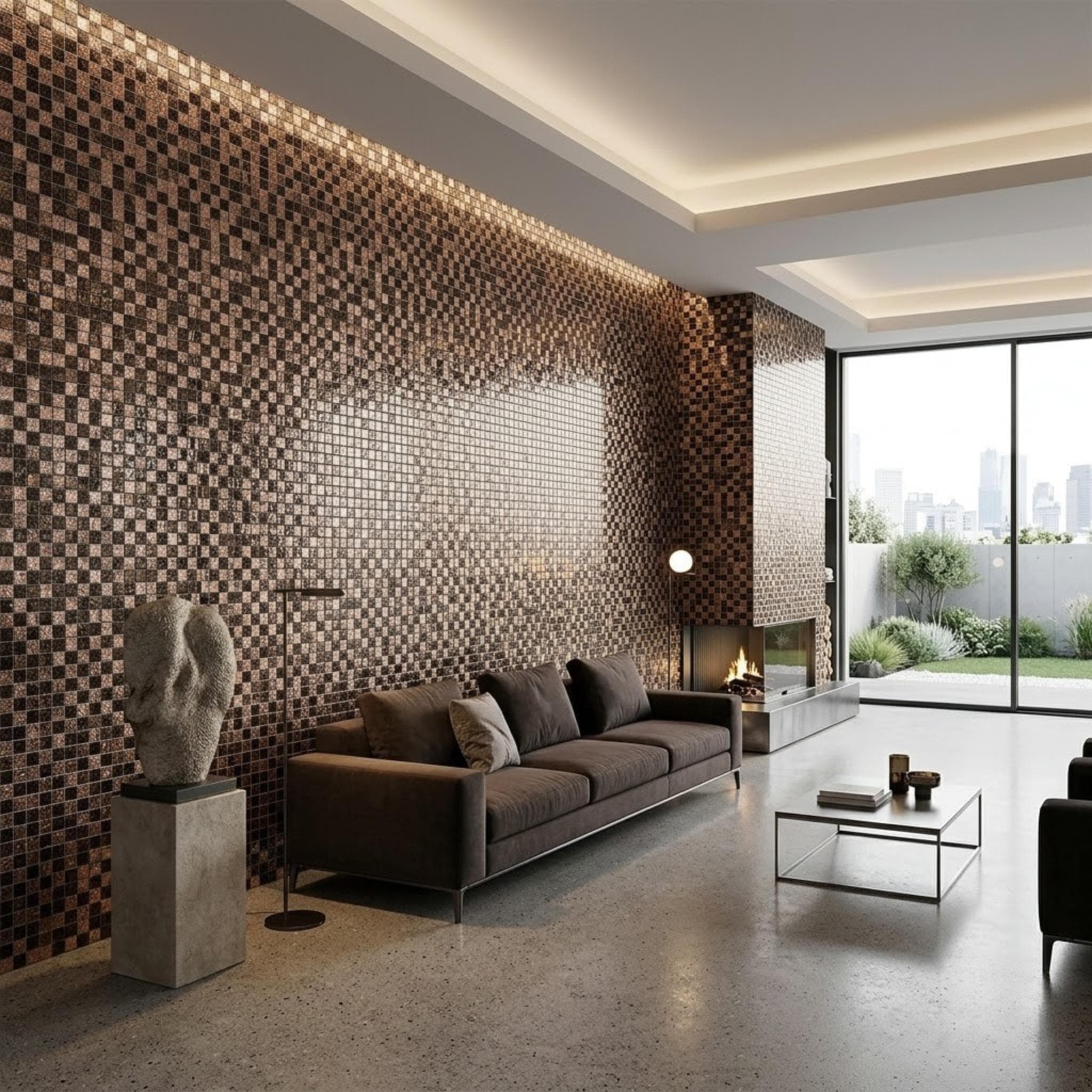 Gạch ốp tường Trung Quốc Mosaic GFC-008