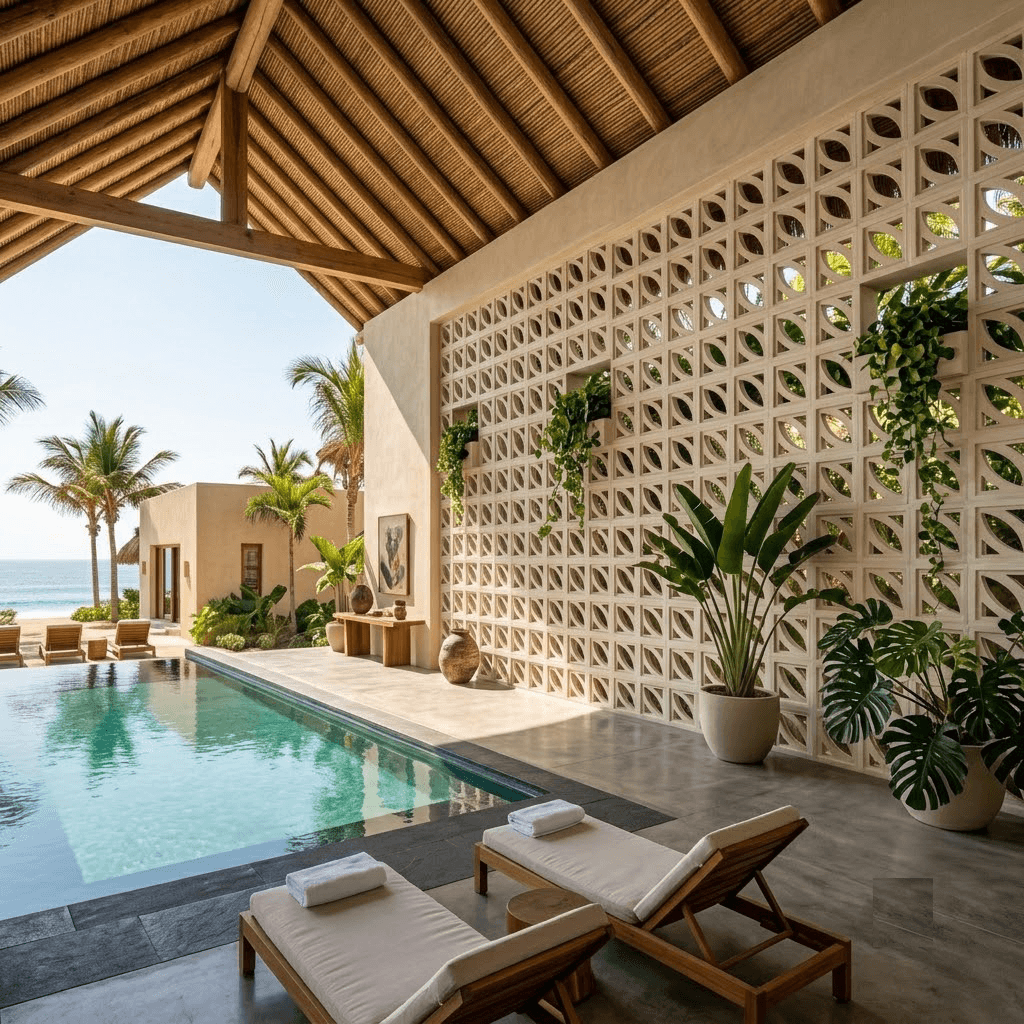 Gạch Bông gió Việt Nam Viettiles Vân xi măng VCB-011TRANG