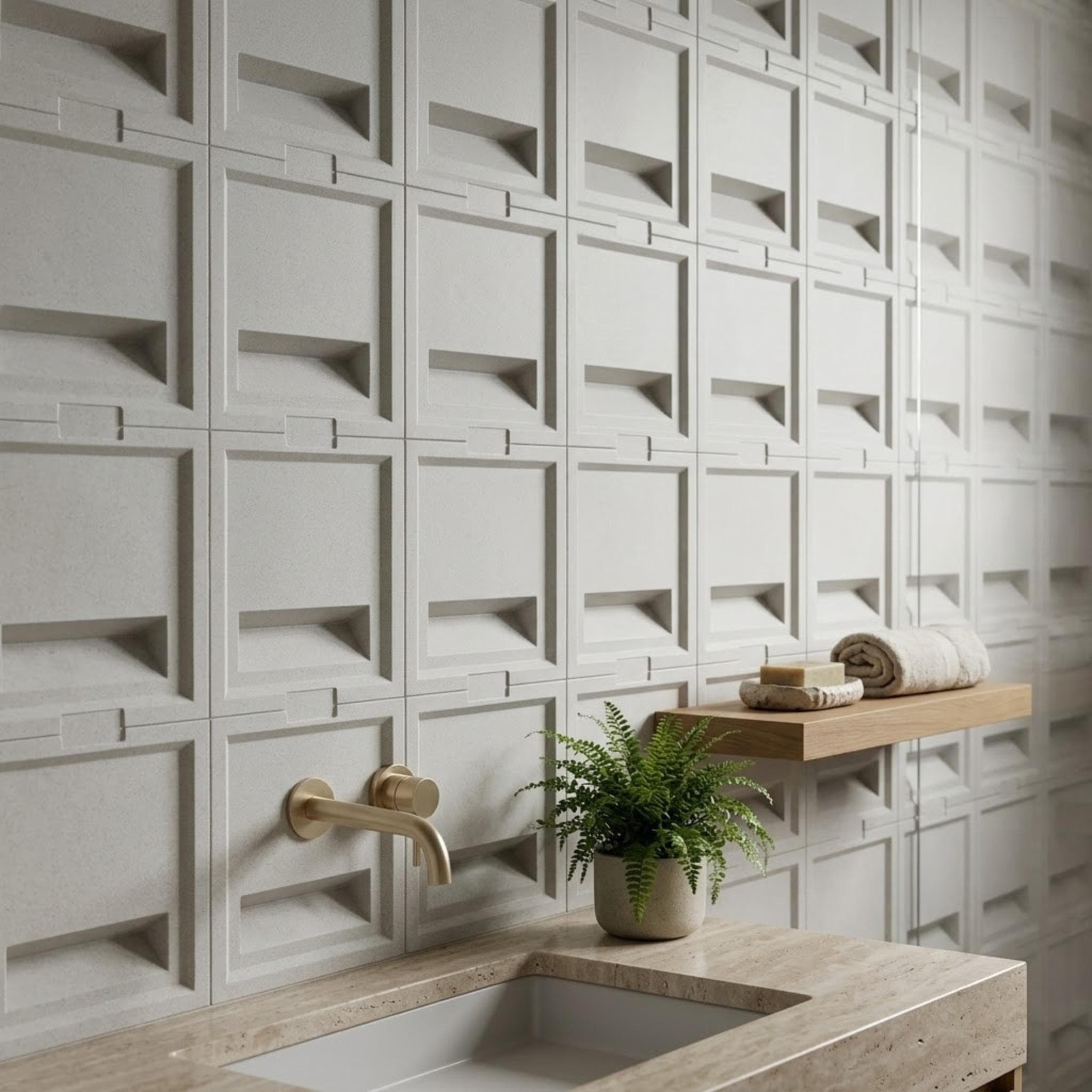 Gạch Bông gió Việt Nam Viettiles Vân xi măng VCB-027(XAM)