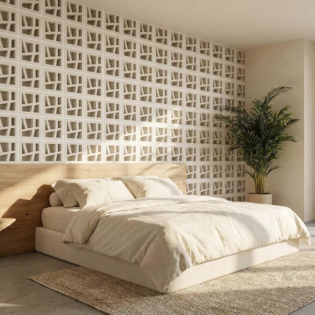 Gạch Bông gió Việt Nam Viettiles Hình học VCB-042-1000